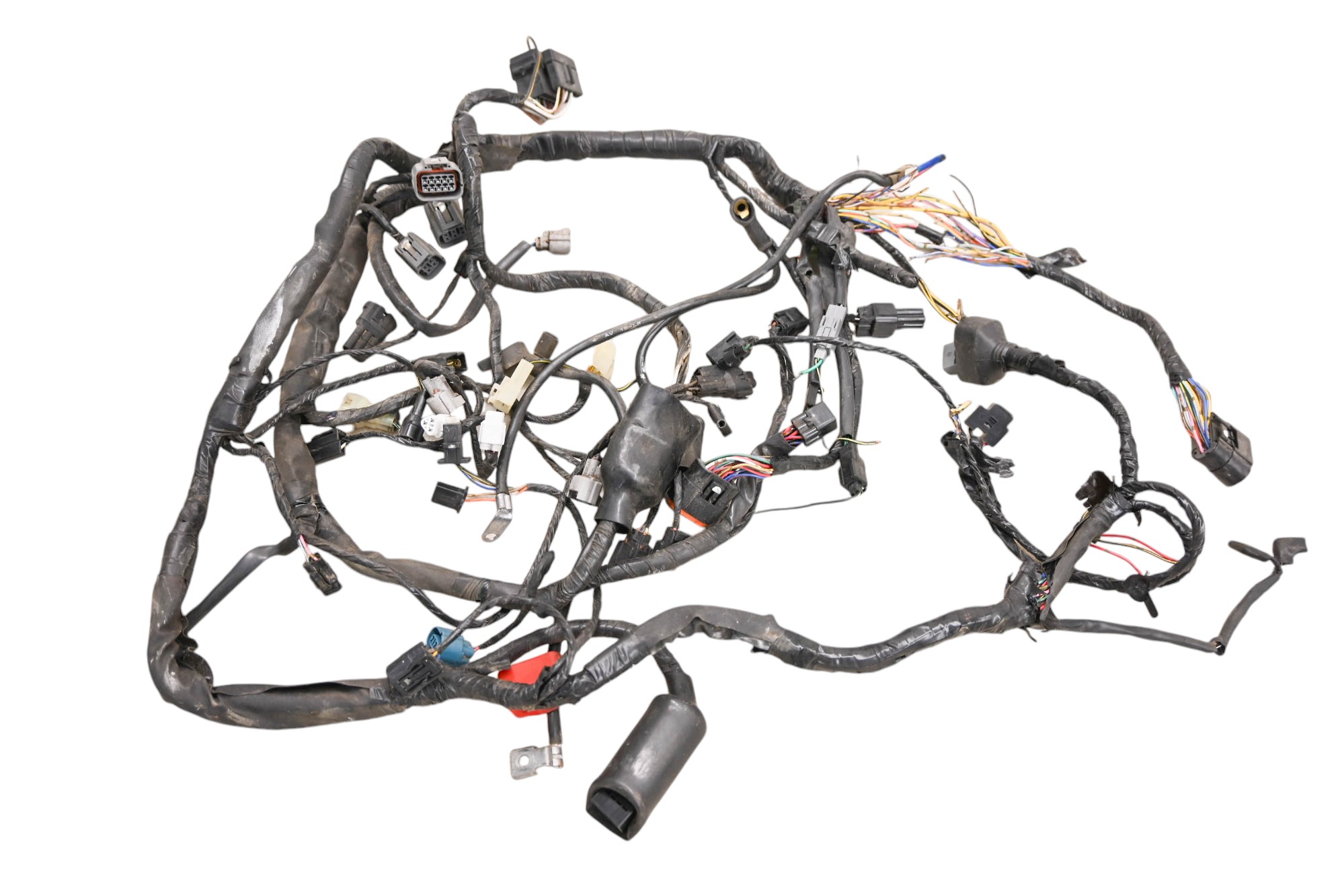 09 Kawasaki Ninja 650R Wire Harness Electrical Wiring EX650C For Parts