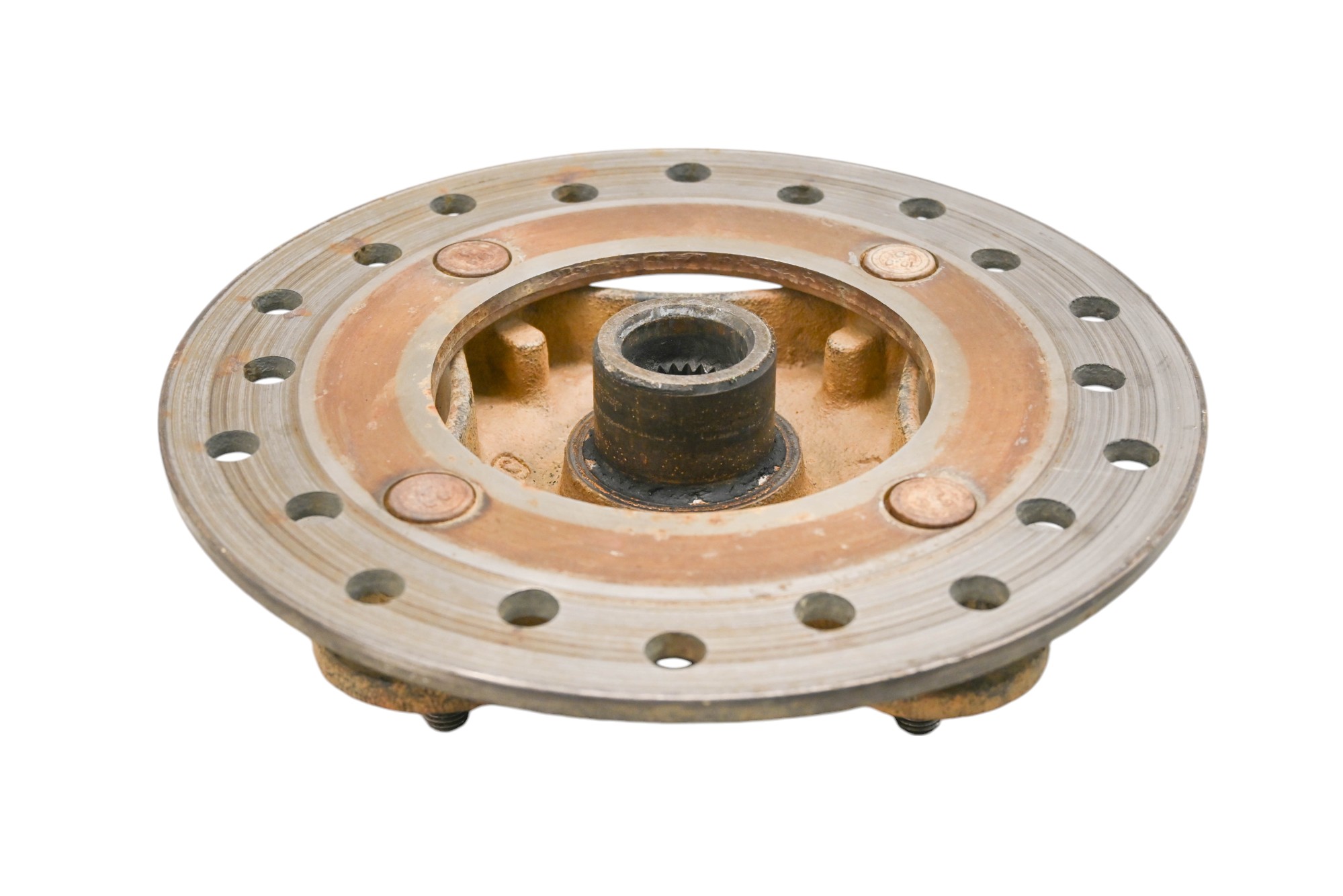 18 Polaris RZR XP Turbo Front Rear Wheel Hub & Rotor Left Right