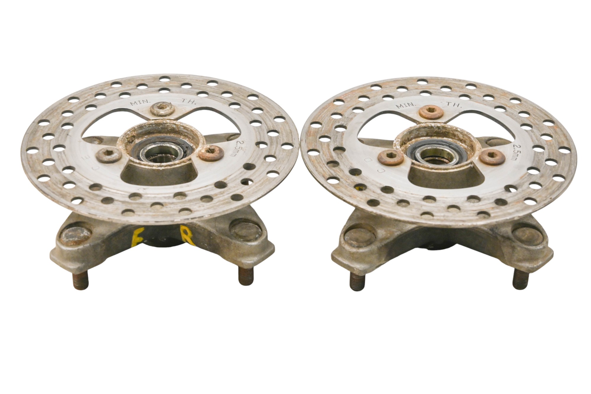 05 Honda TRX450R Front Wheel Hub & Rotor Left & Right Sportrax 450 2x4