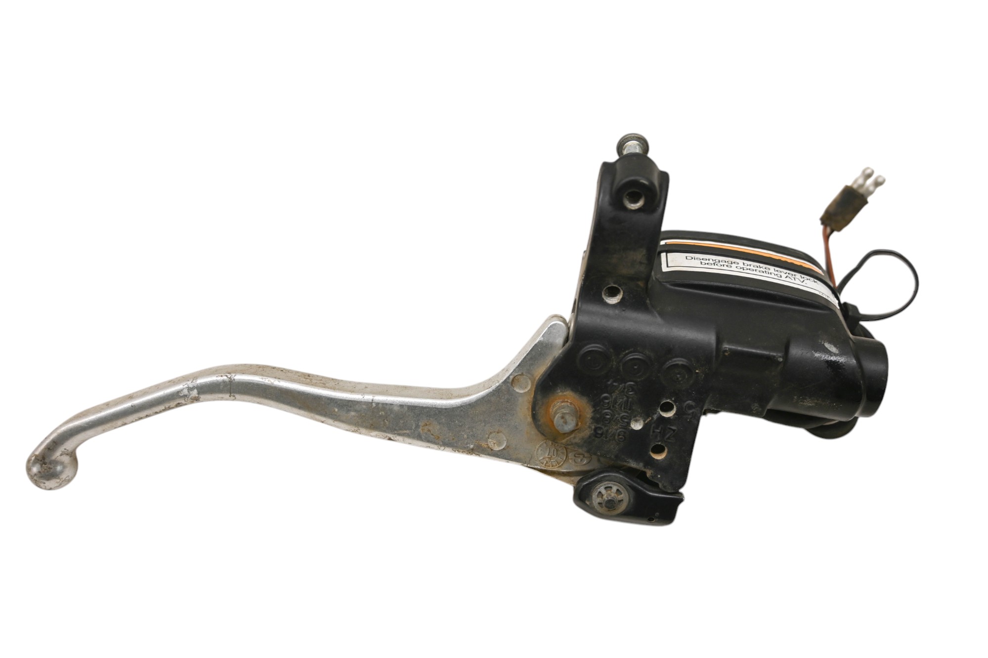 08 Arctic Cat Thundercat 1000 H2 4x4 Front Brake Master Cylinder & Lever