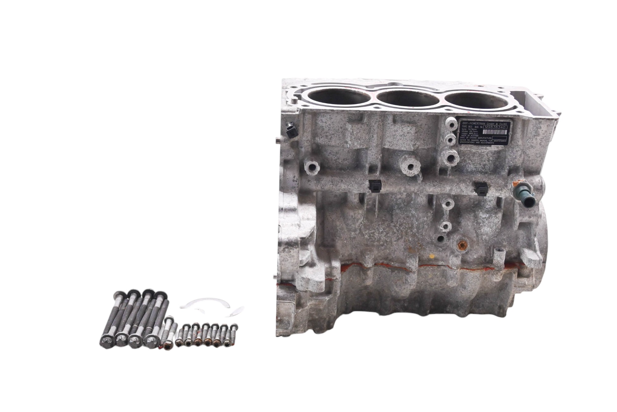 17 Sea-Doo Spark Trixx 900 HO ACE Crankcase Center Crank Case & Cylinders