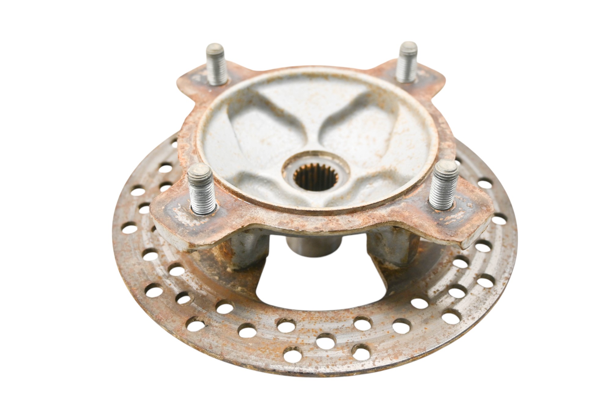 08 Kawasaki Prairie 360 4x4 Front Wheel Hub & Rotor Left Right KVF360A