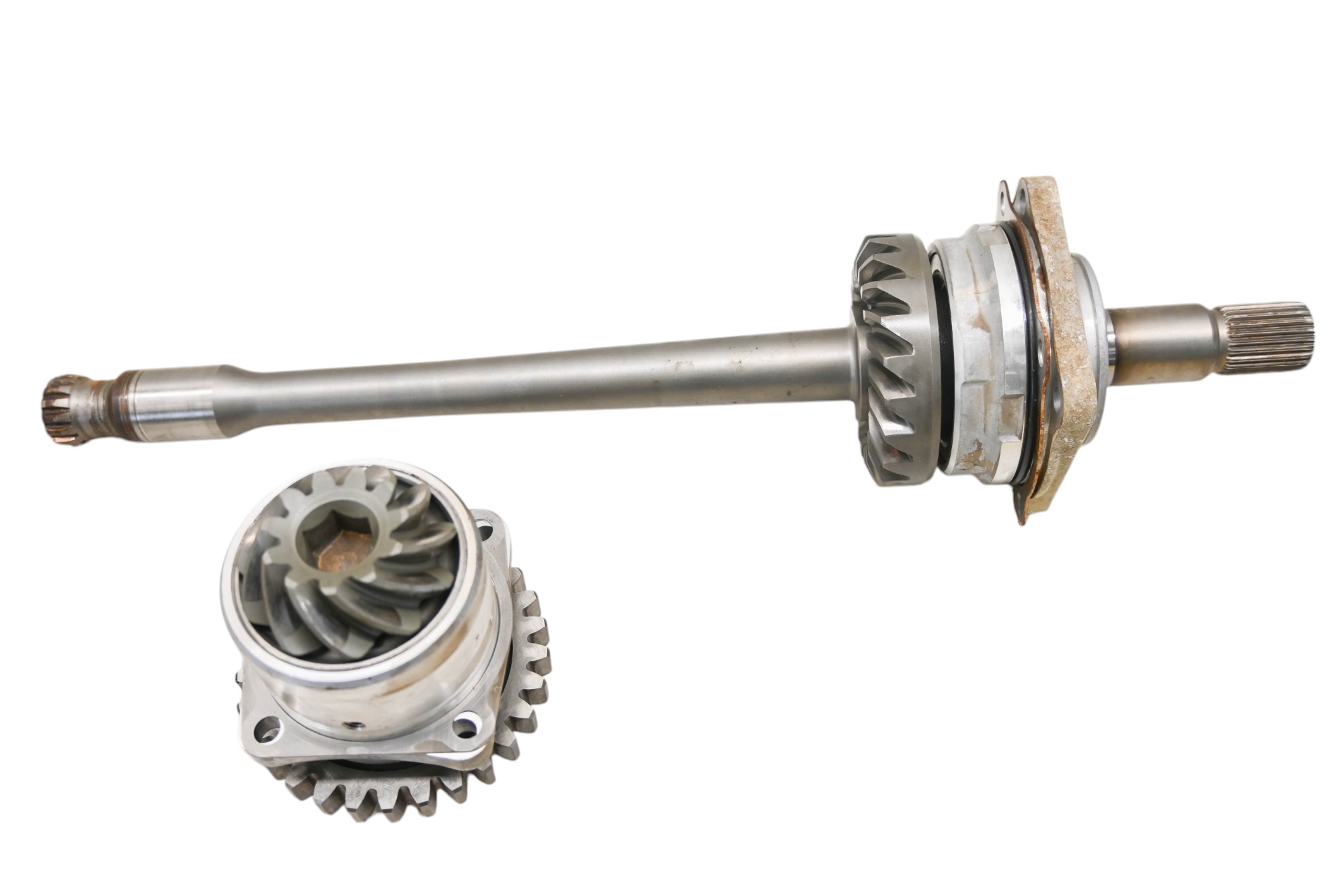 08 Kawasaki Prairie 360 4x4 Transmission Bevel Gears Output Shaft KVF360A