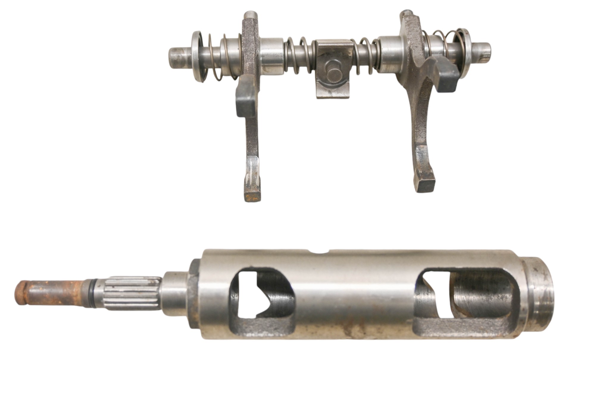12 Polaris RZR 900 XP Transmission Shift Forks & Drum