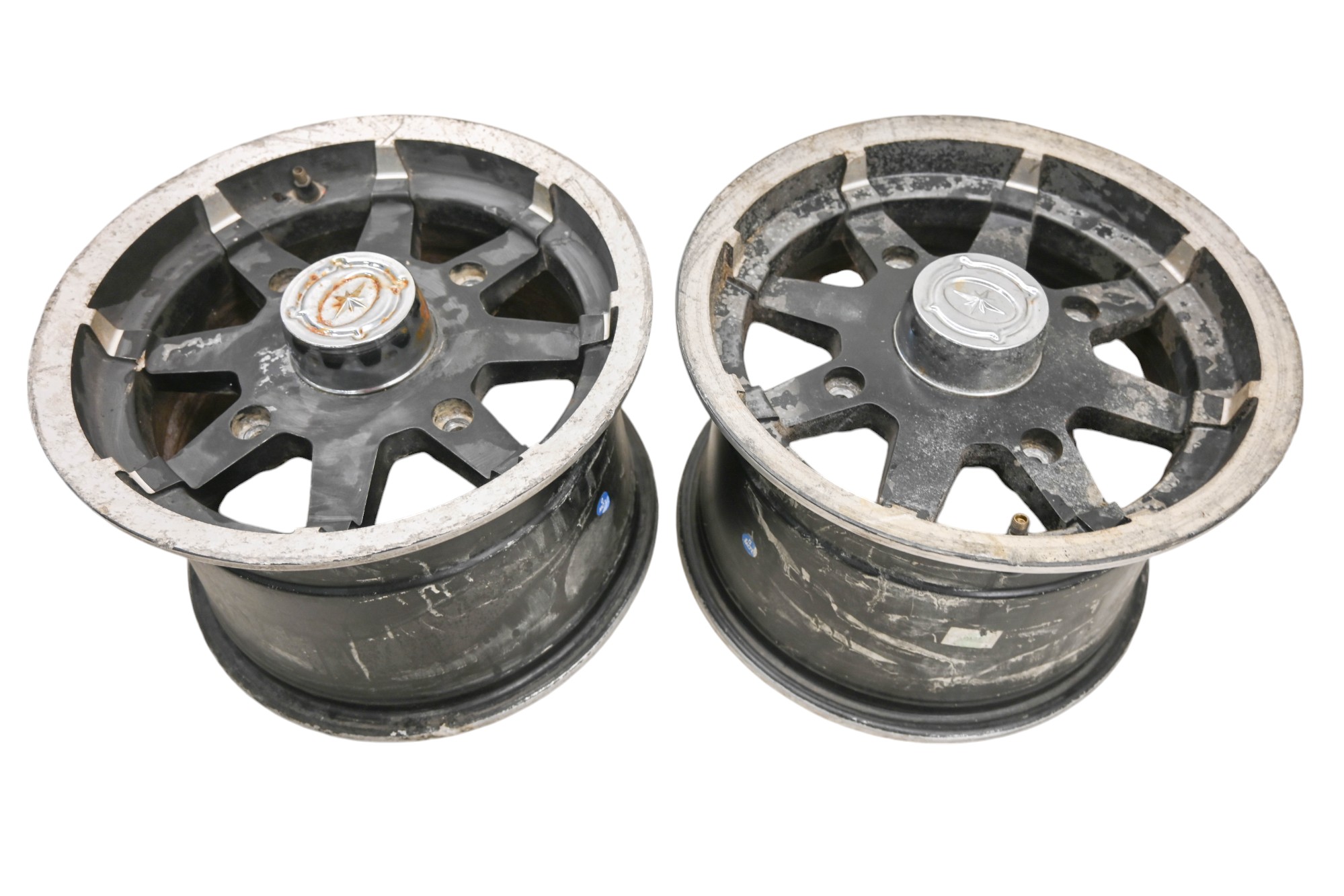 12 Polaris RZR 900 XP Rear Wheels Rims 12X8 4/156