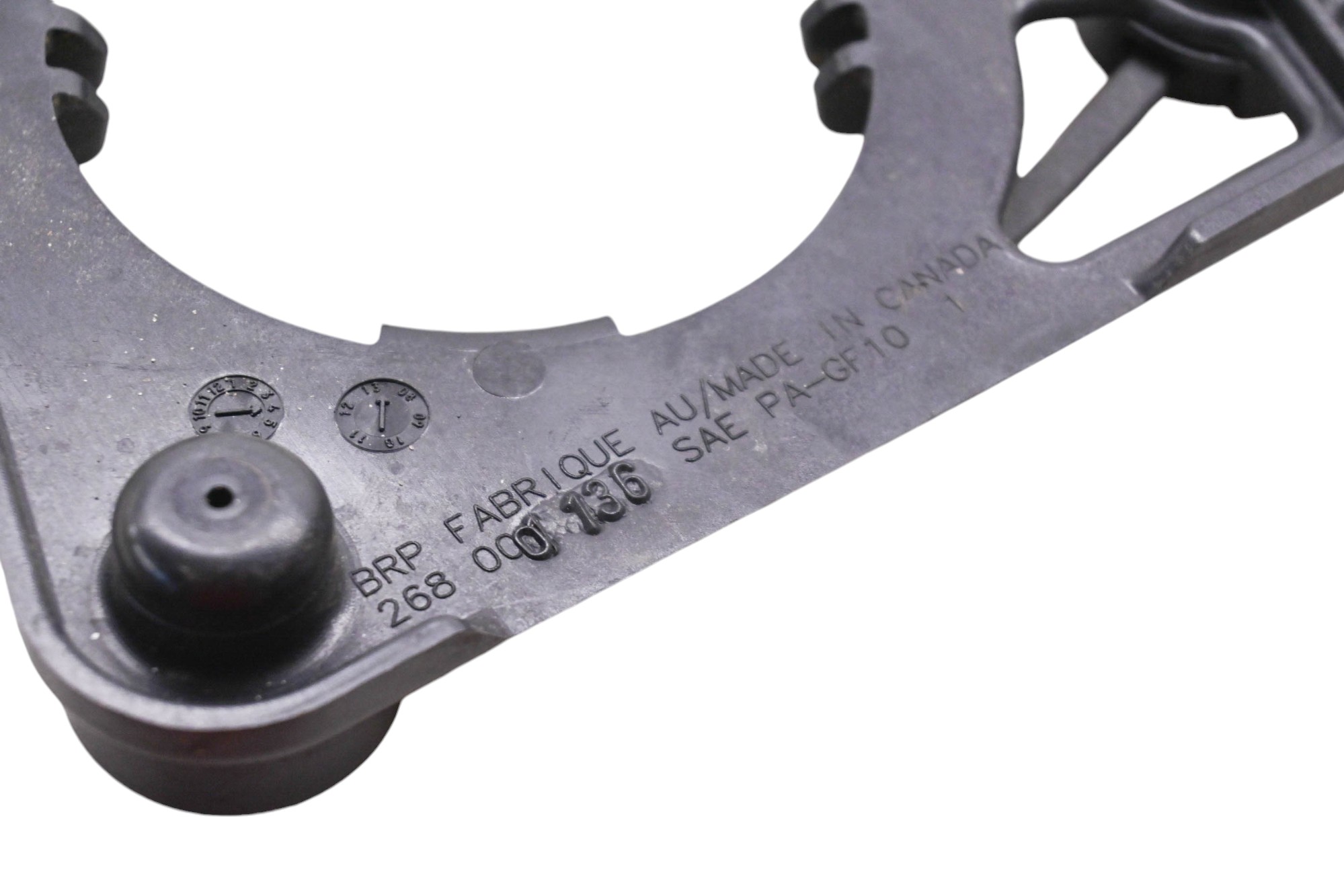 10 Sea-Doo RXT 215 Reverse Gate Right Side Support Fixing Plate