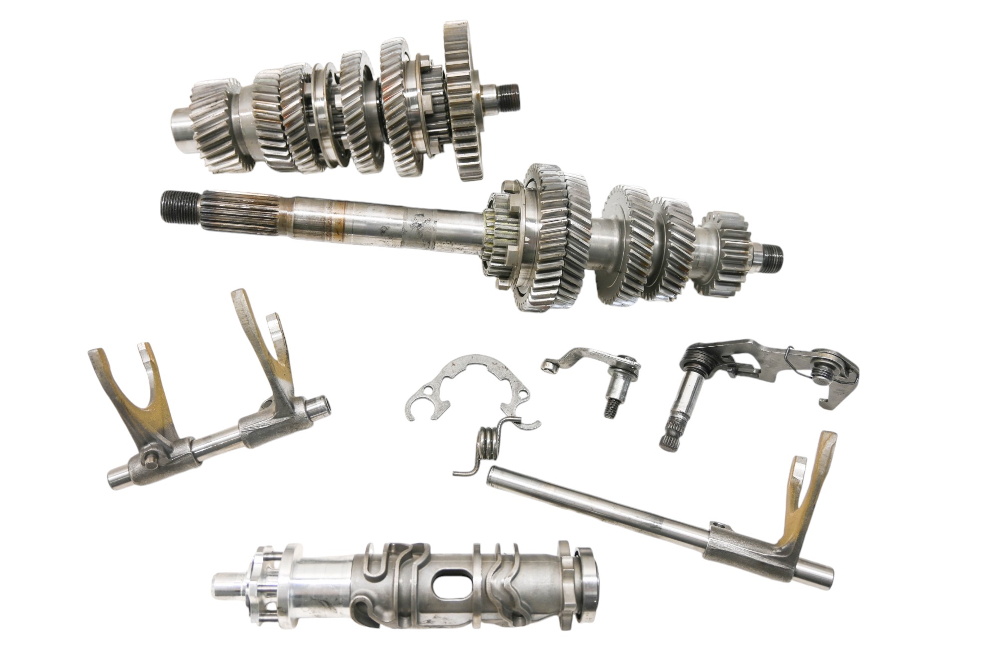 12 Harley-Davidson Road Glide Custom FLTRX Transmission Shift Forks & Drum