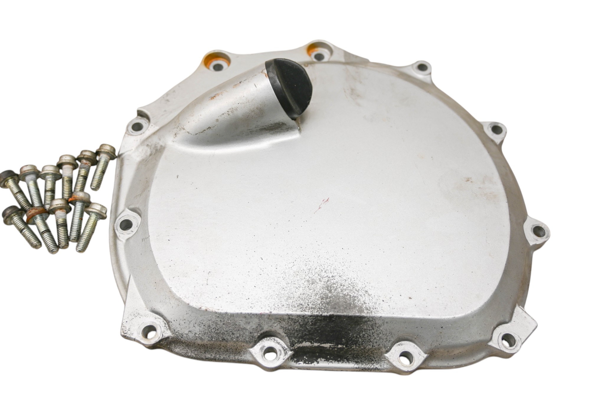 91 Honda CBR1000F Right Crankcase Cover & Oil Dipstick