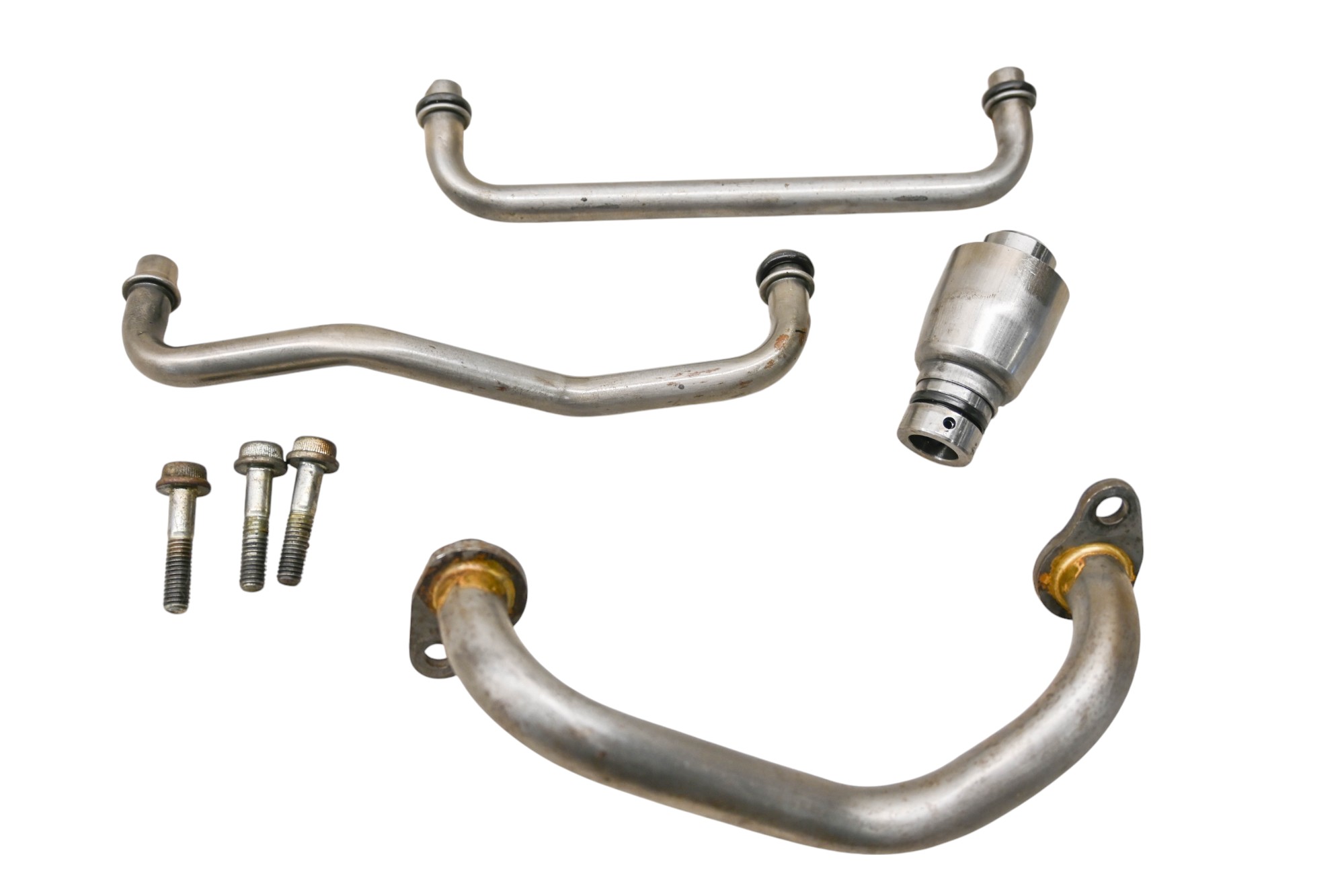 91 Honda CBR1000F Engine Oil Lines