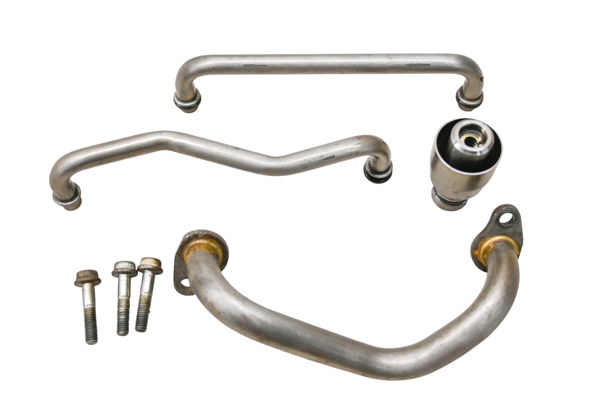 91 Honda CBR1000F Engine Oil Lines