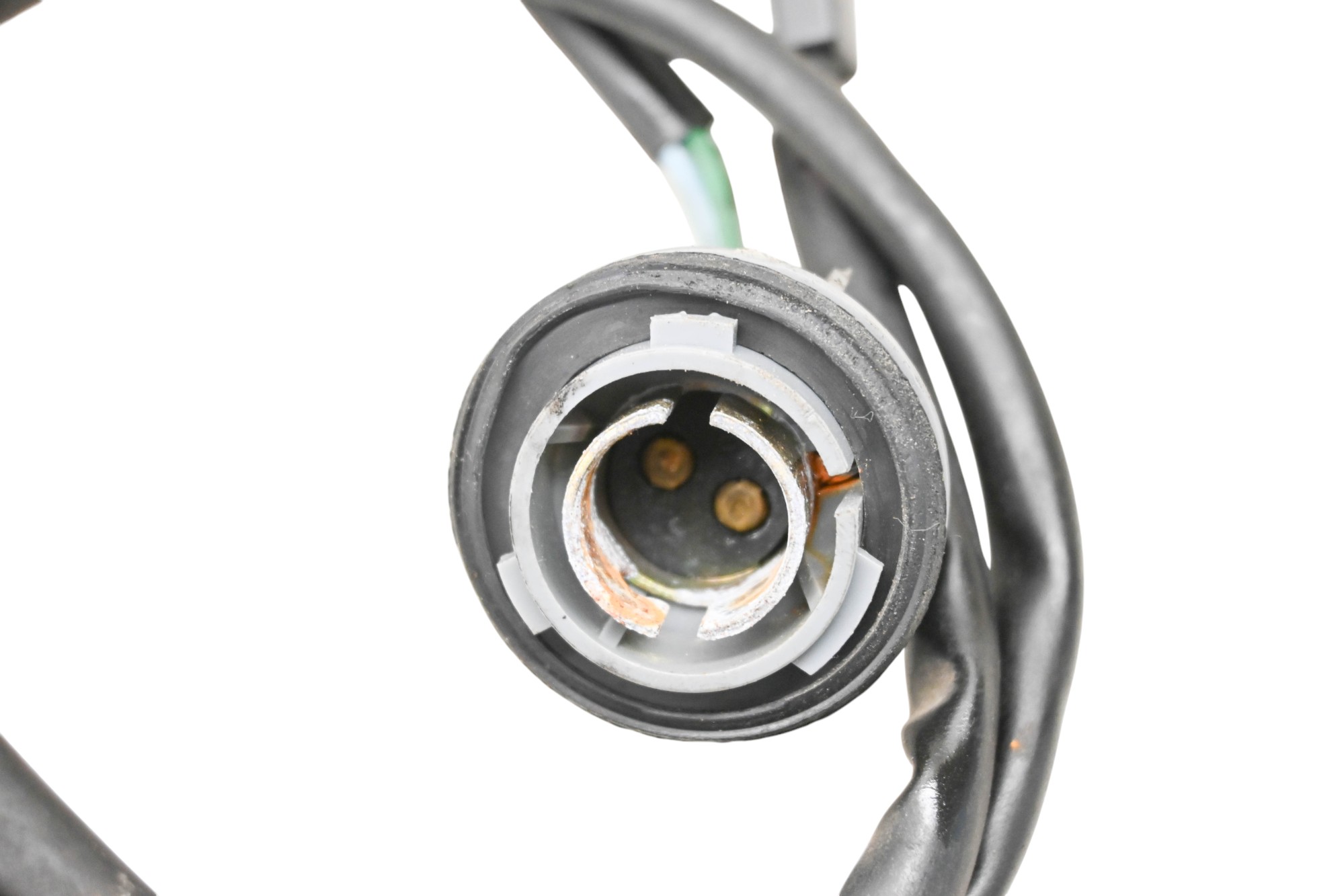 91 Honda CBR1000F Front Right Turn Signal Socket Wire