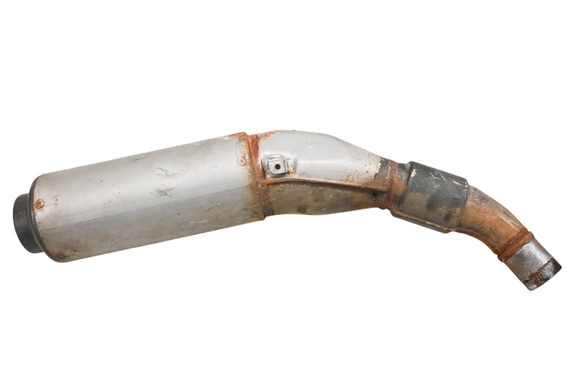 91 Honda CBR1000F Right Muffler Exhaust Pipe