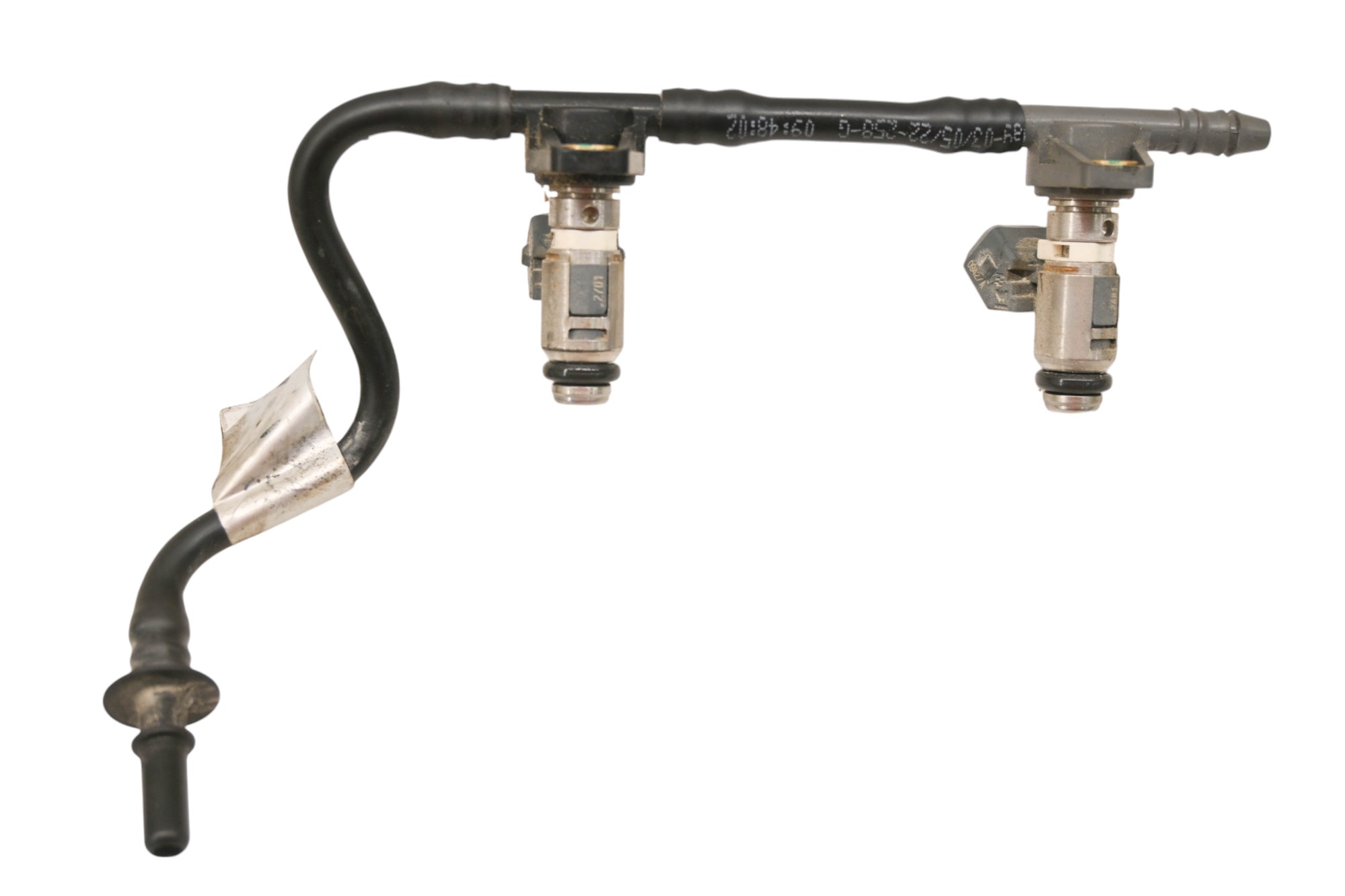 23 Aprilia RS 660 Fuel Injectors & Rail 4T 8V E5 ABS