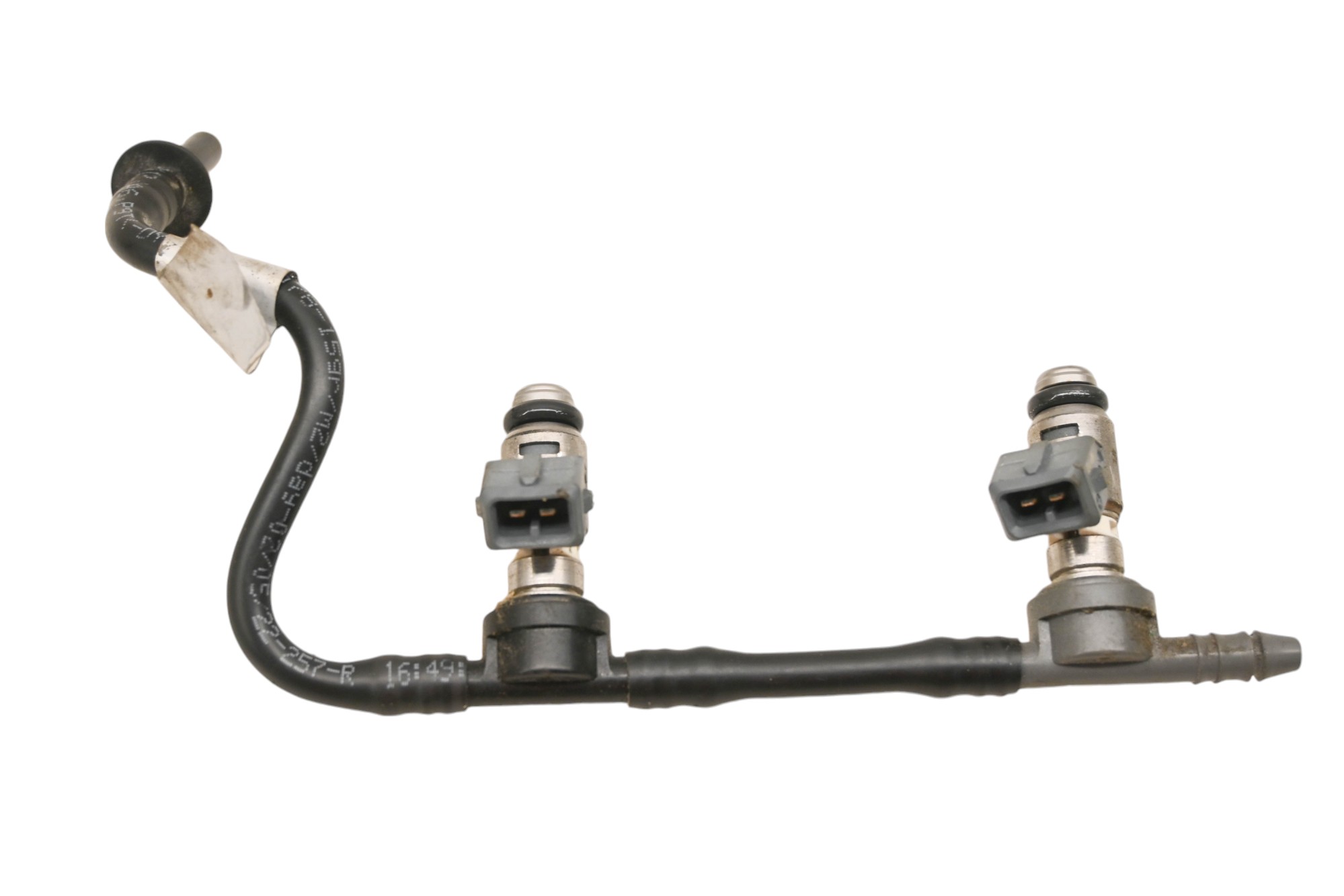 23 Aprilia RS 660 Fuel Injectors & Rail 4T 8V E5 ABS