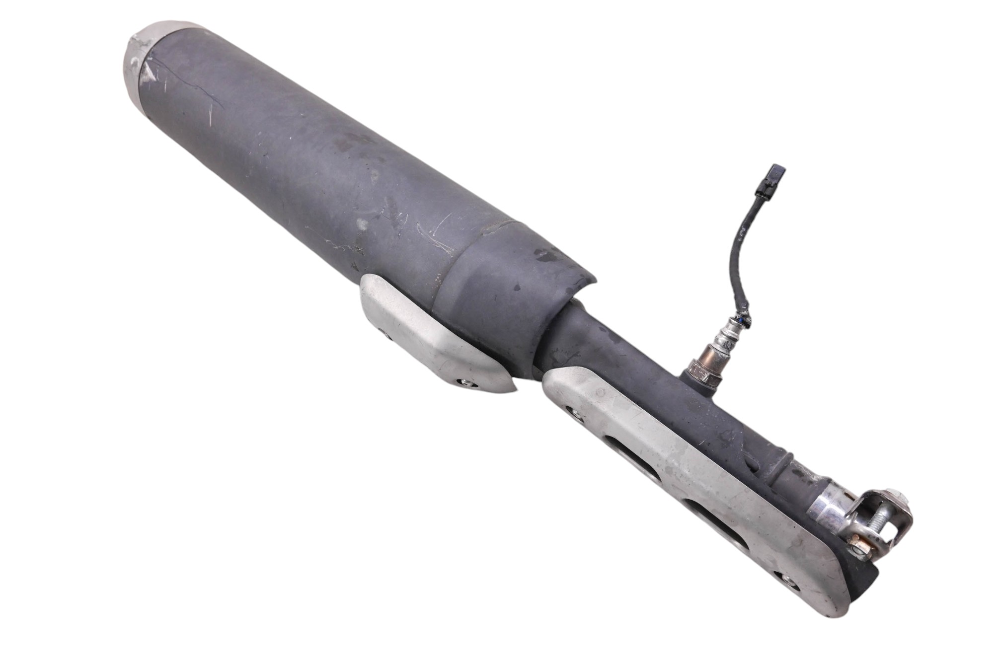 14 Yamaha Bolt R-Spec Muffler Exhaust Pipe & Oxygen Sensor XVS950