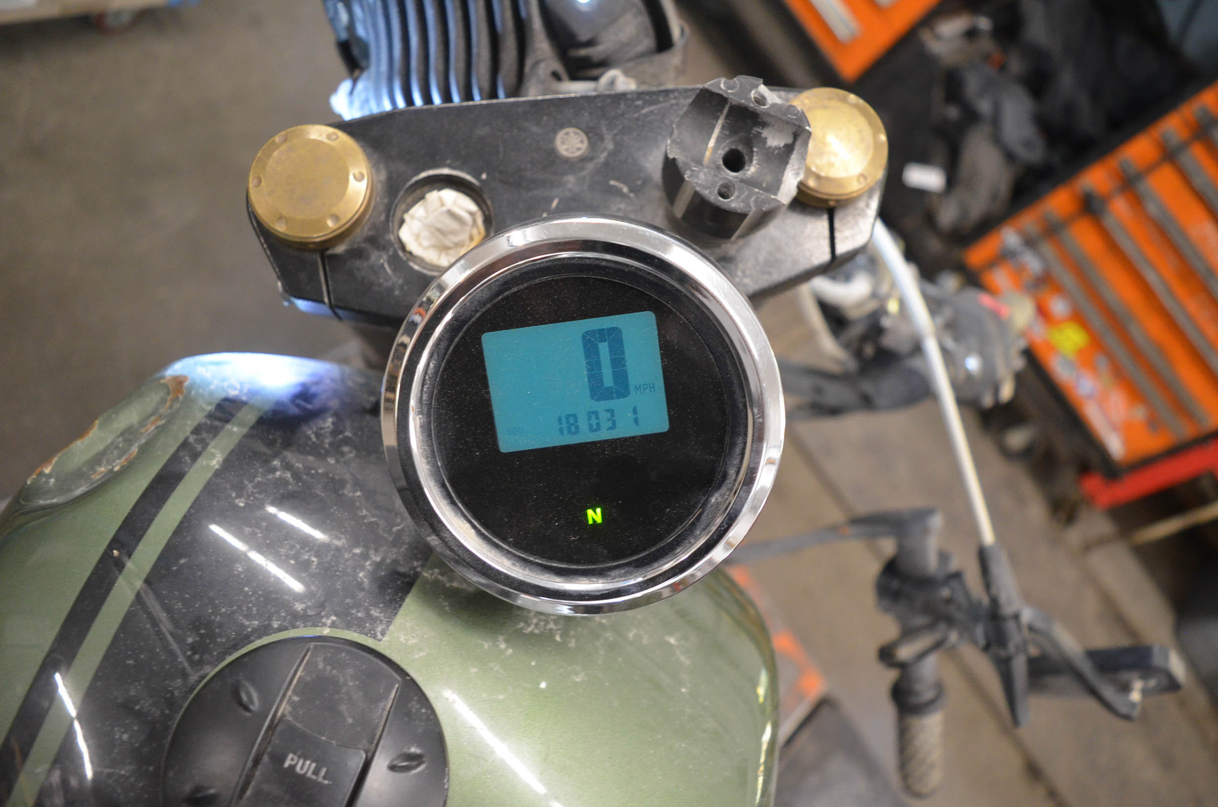 14 Yamaha Bolt R-Spec Speedometer Dash XVS950