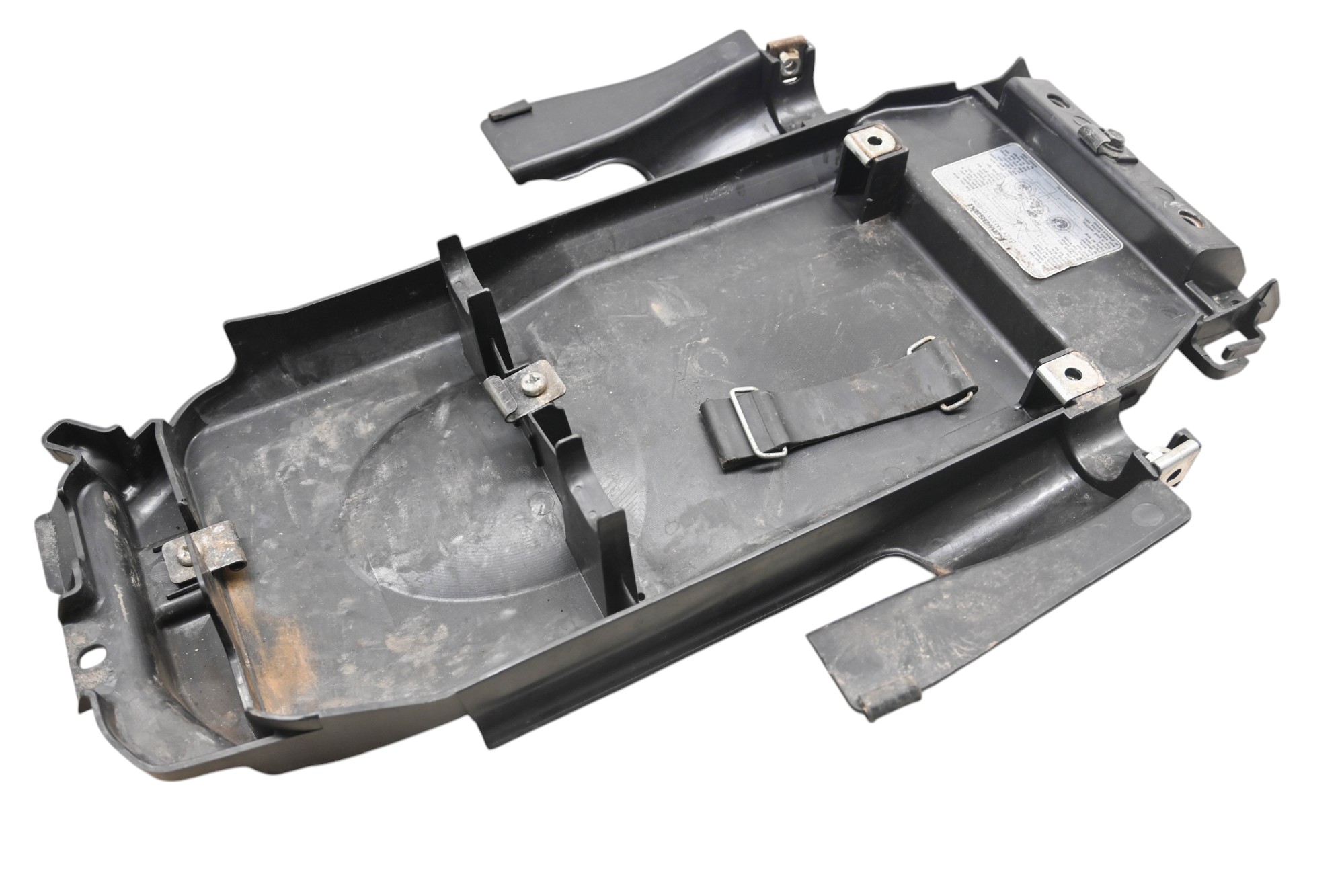 09 Kawasaki Versys 650 Rear Under Tail Fender Panel Cover LE650A