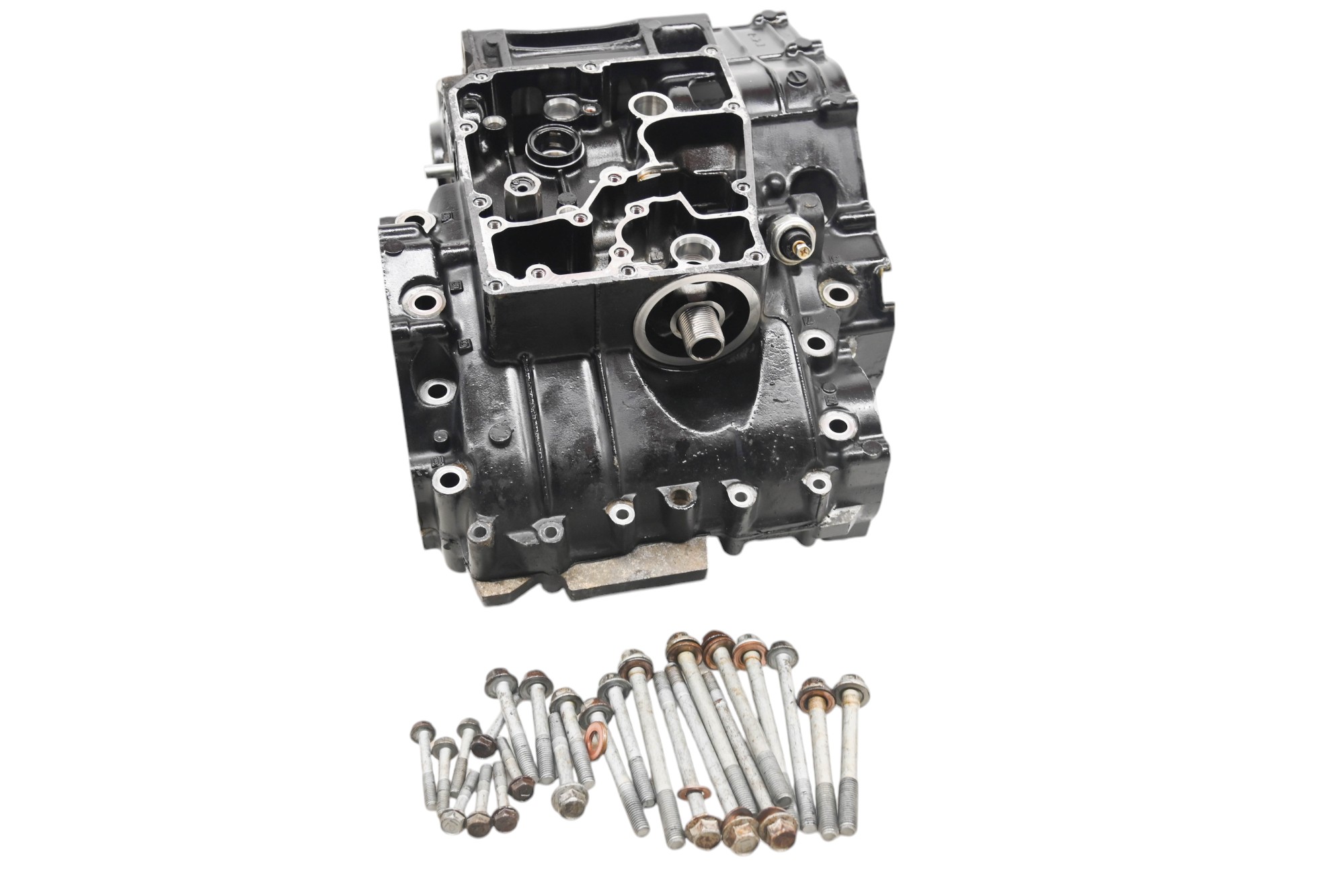 09 Kawasaki Versys 650 Crankcase Center Crank Case LE650A