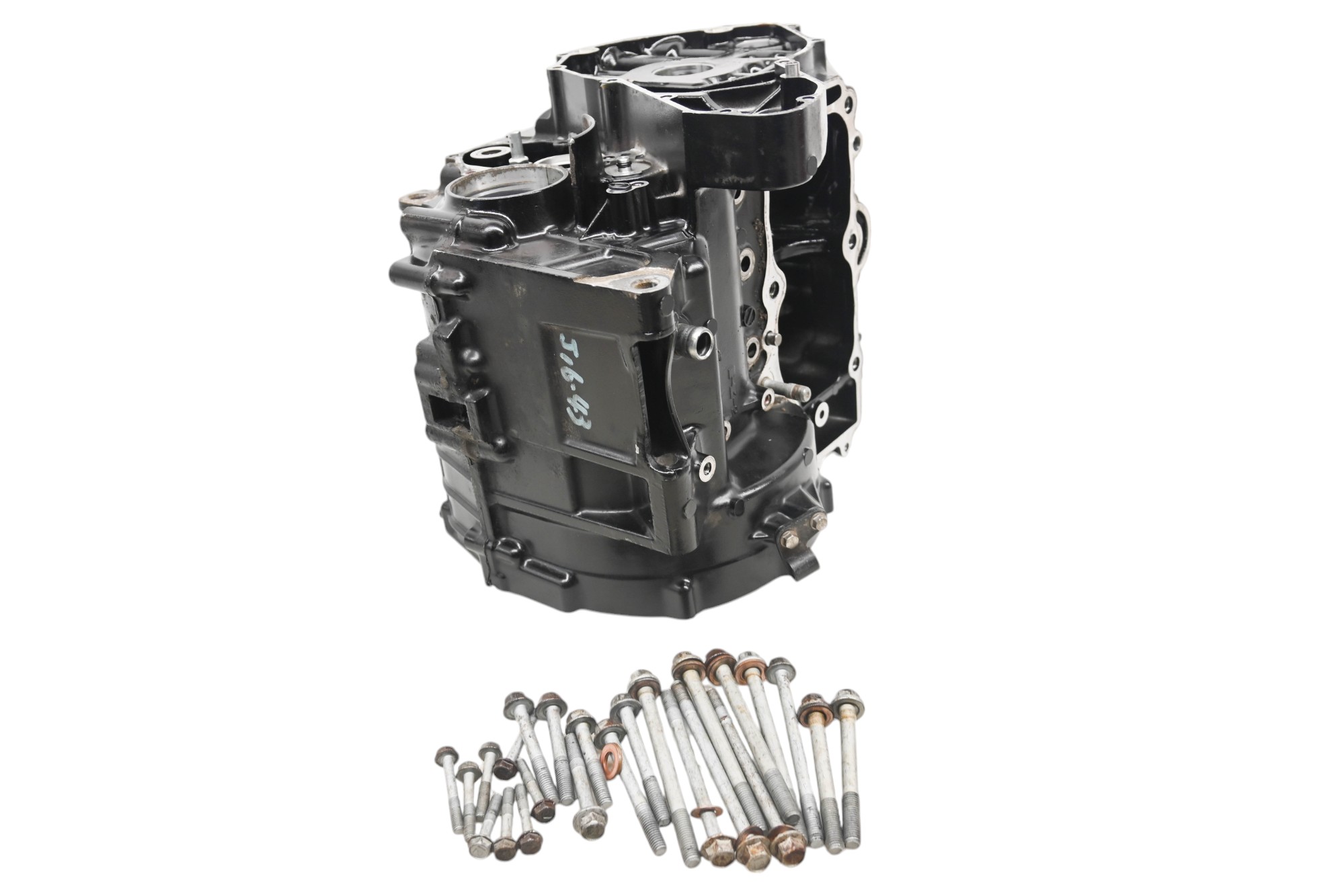 09 Kawasaki Versys 650 Crankcase Center Crank Case LE650A
