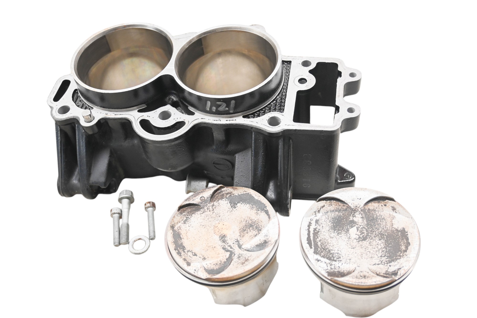 09 Kawasaki Versys 650 Cylinders & Pistons LE650A