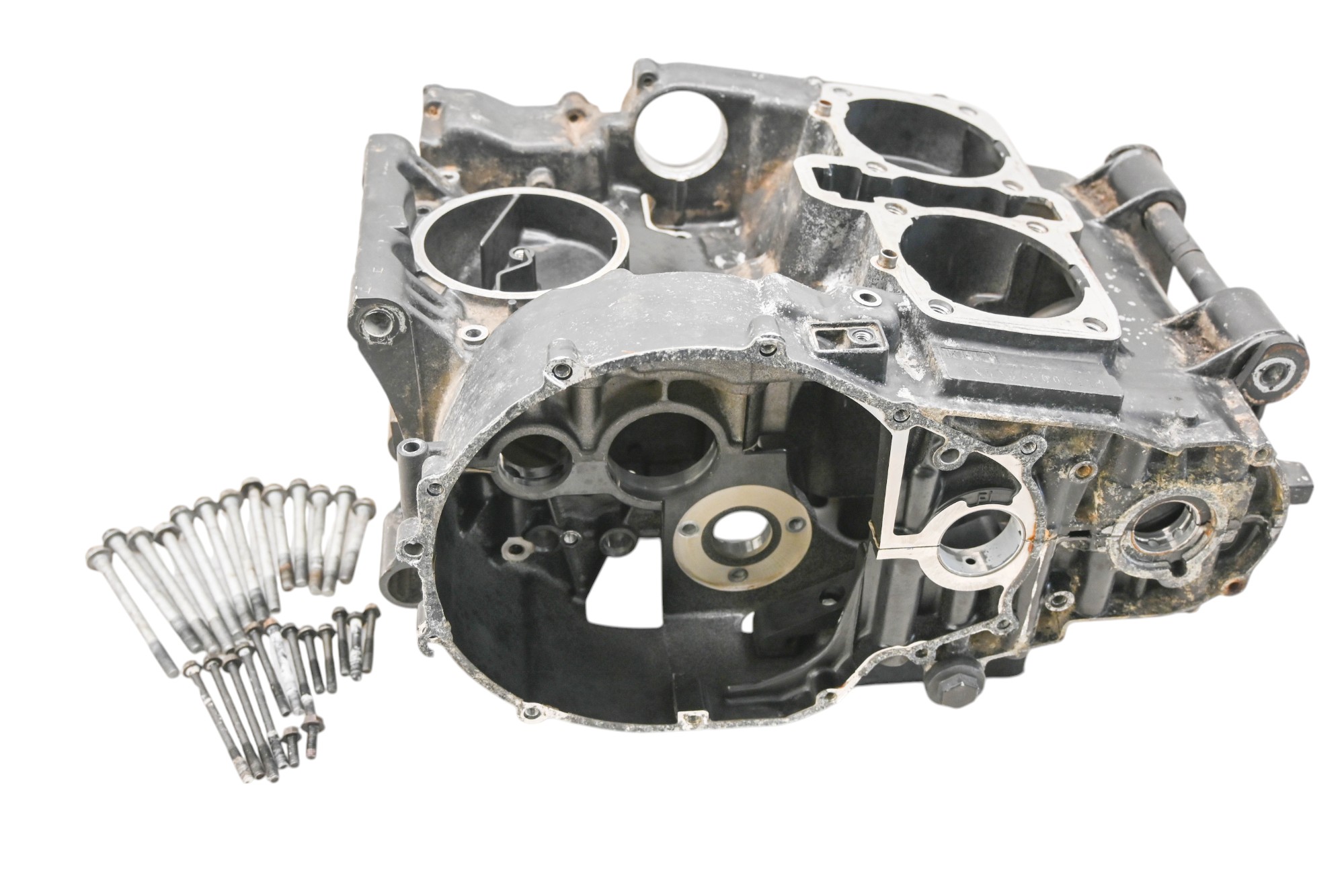 87 Kawasaki Ninja 500 Crankcase Center Crank Case EX500A