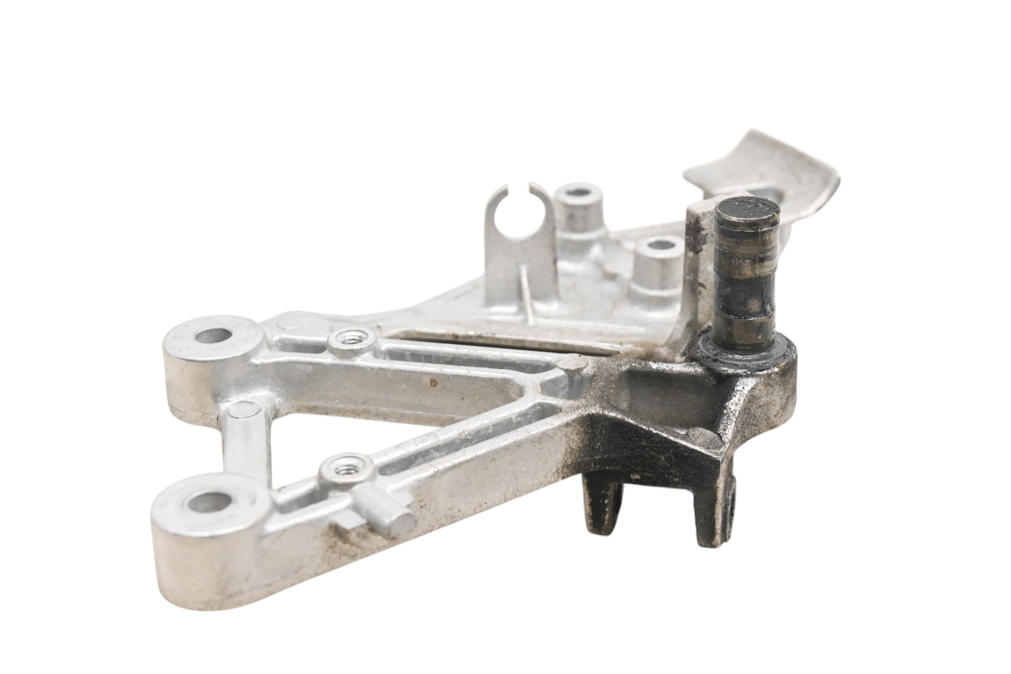 91 Honda Interceptor 750 Front Right Driver Footrest Bracket Mount VFR750F