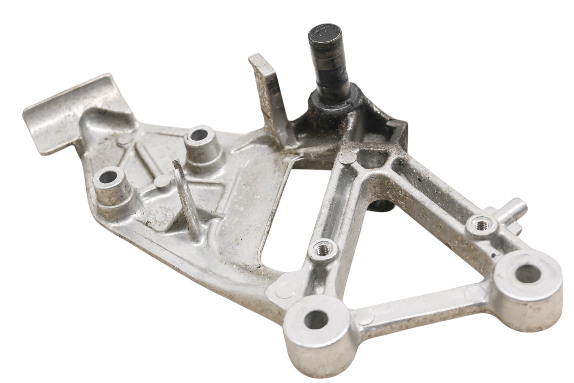 91 Honda Interceptor 750 Front Right Driver Footrest Bracket Mount VFR750F