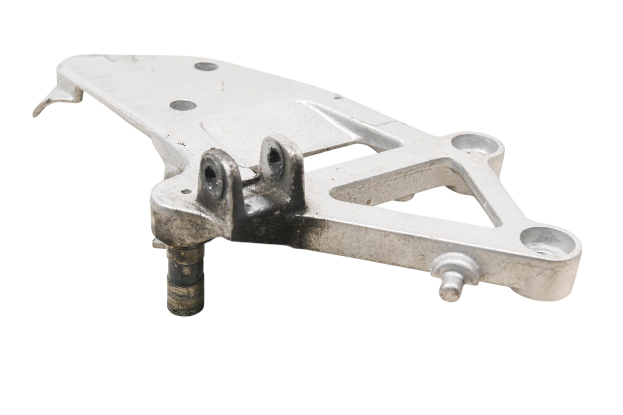 91 Honda Interceptor 750 Front Right Driver Footrest Bracket Mount VFR750F