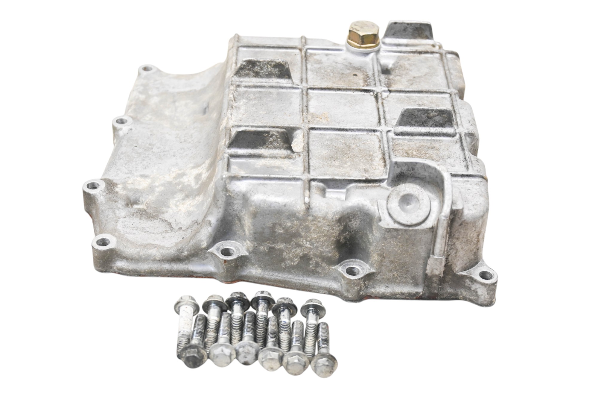 91 Honda Interceptor 750 Engine Oil Pan Cover VFR750F