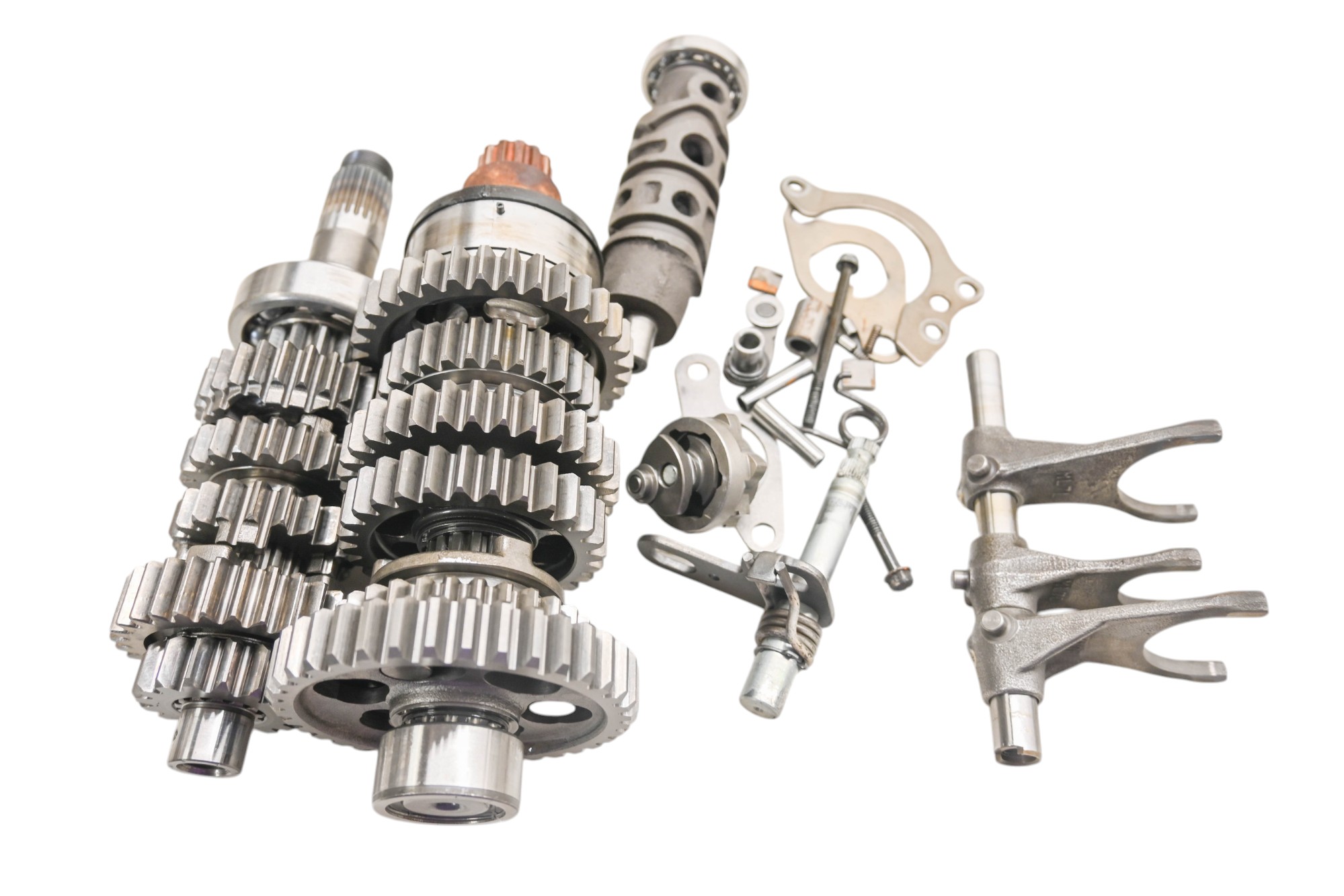 91 Honda Interceptor 750 Transmission Shift Forks & Drum VFR750F
