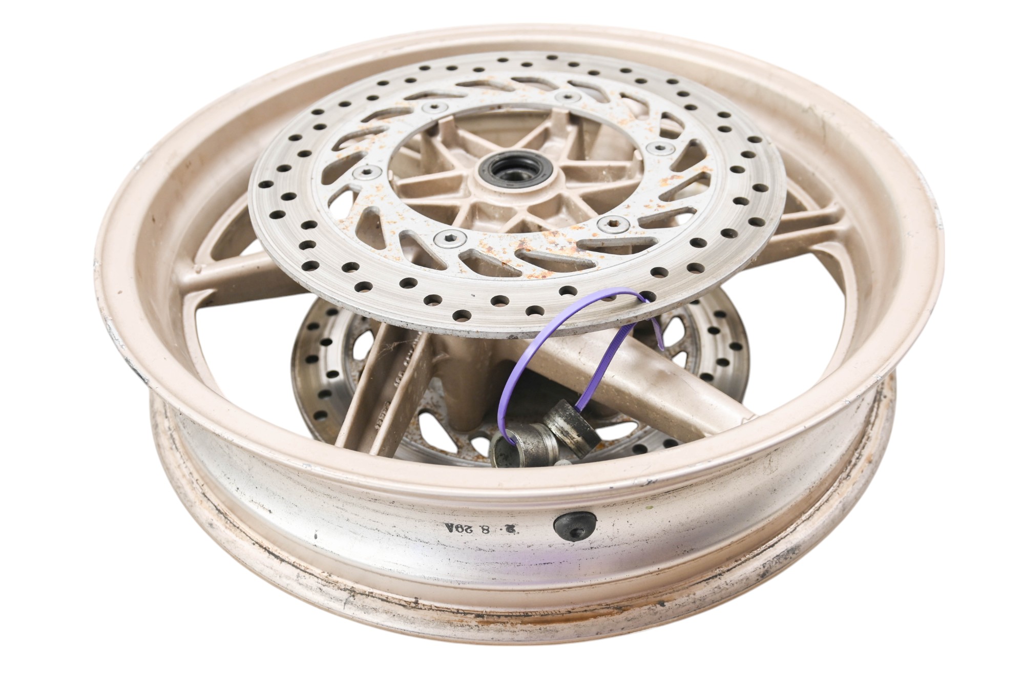 91 Honda Interceptor 750 Front Wheel Rim 17X3.5 VFR750F