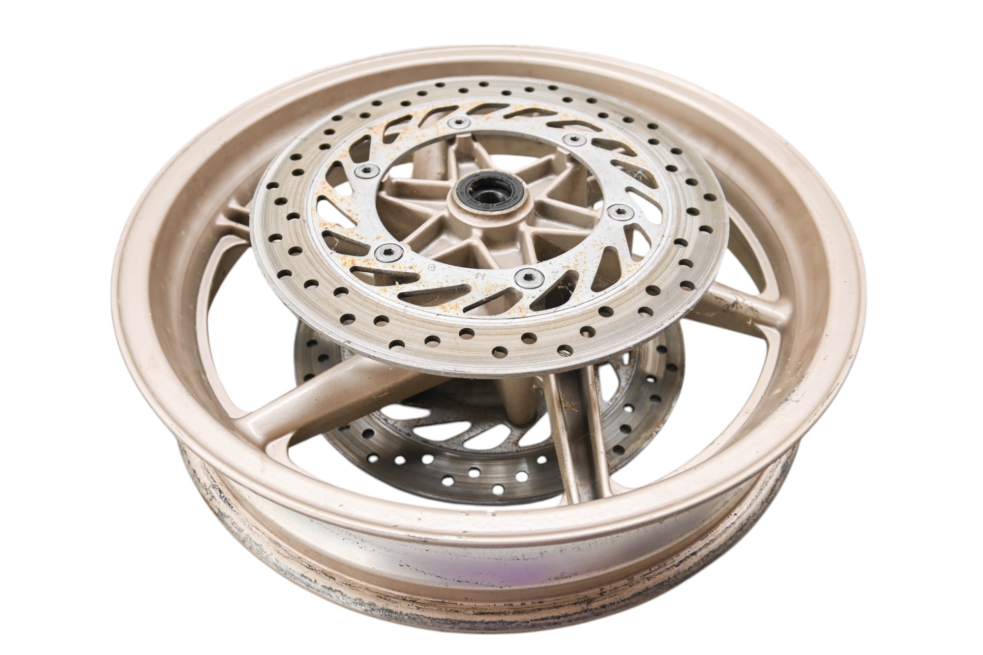 91 Honda Interceptor 750 Front Wheel Rim 17X3.5 VFR750F