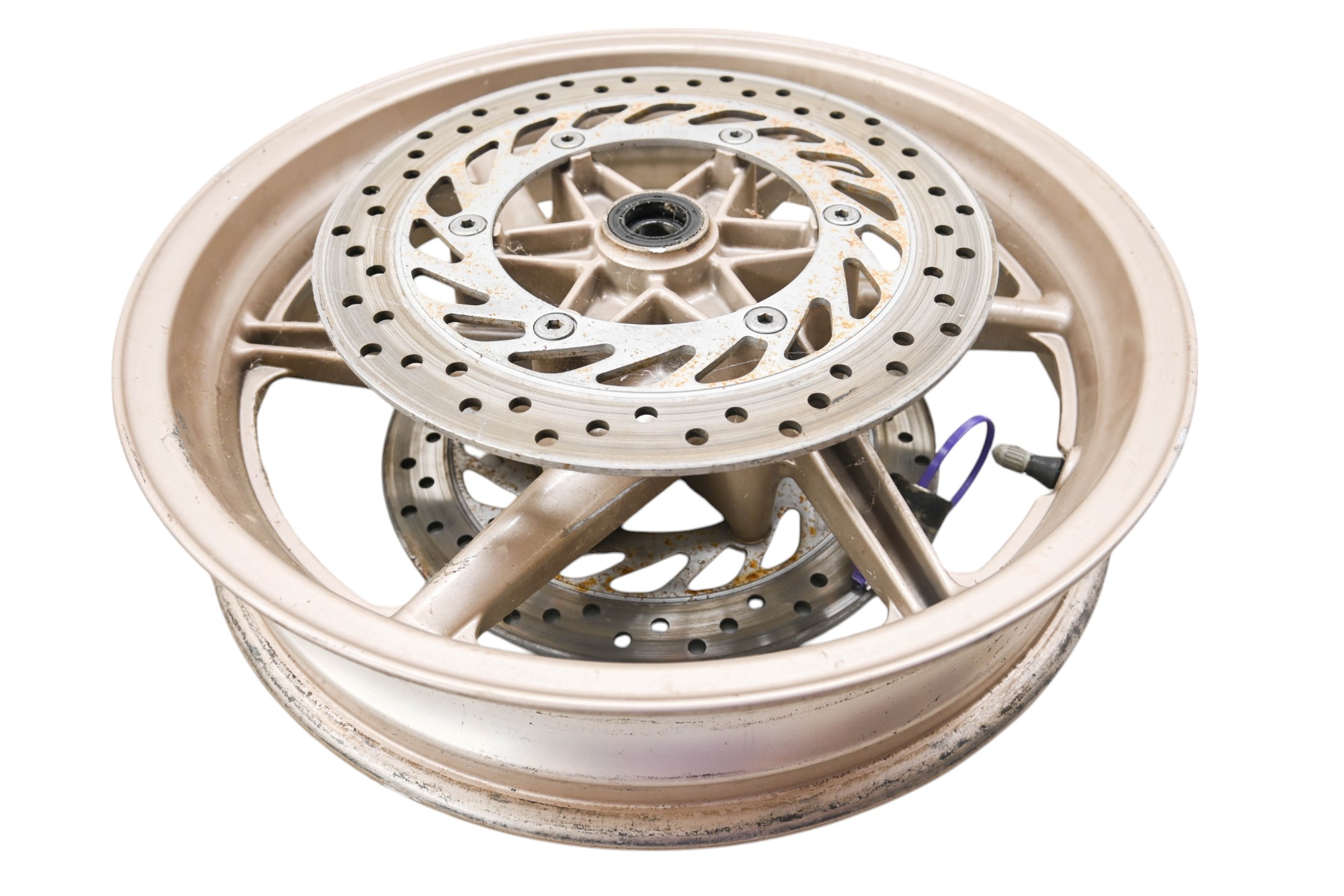 91 Honda Interceptor 750 Front Wheel Rim 17X3.5 VFR750F