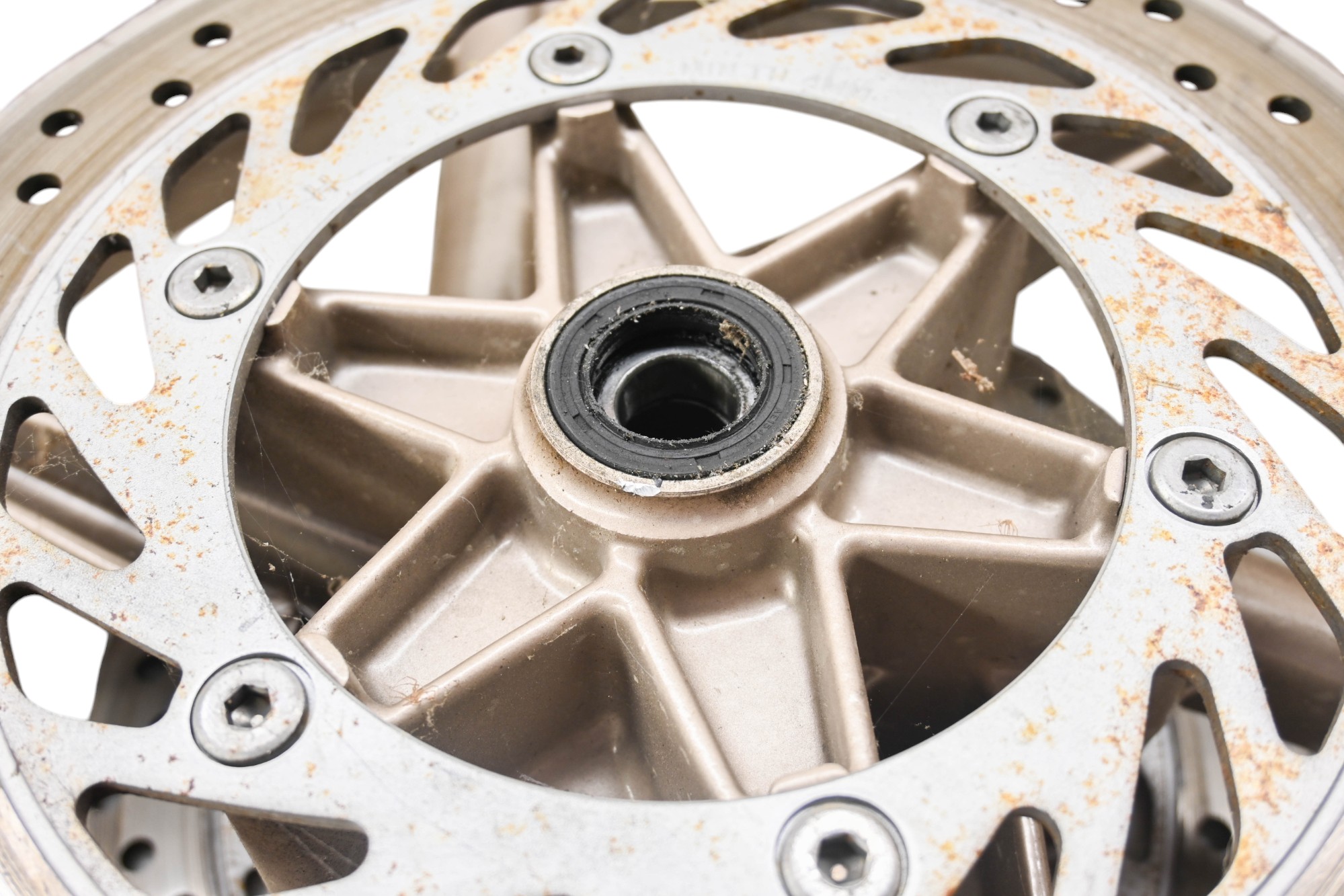 91 Honda Interceptor 750 Front Wheel Rim 17X3.5 VFR750F