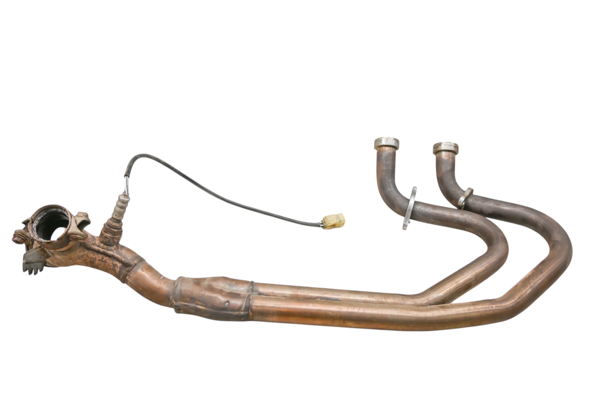 04 Honda ST1300 Left Side Exhaust Pipe & O2 Sensor