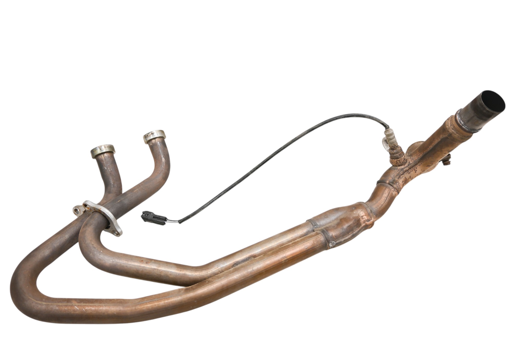 04 Honda ST1300 Right Side Exhaust Pipe & O2 Sensor