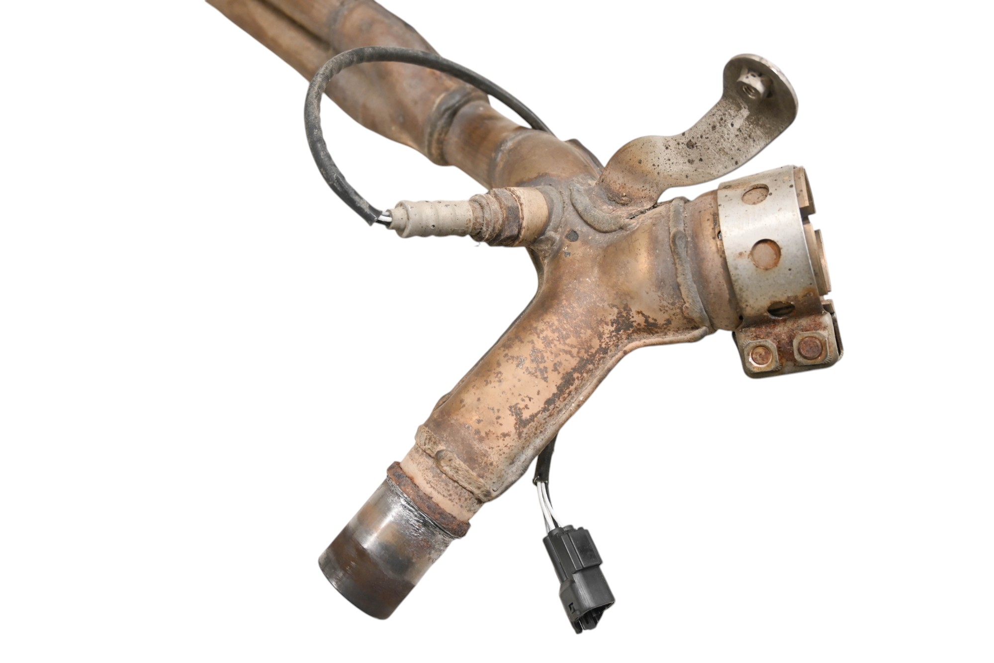 04 Honda ST1300 Right Side Exhaust Pipe & O2 Sensor