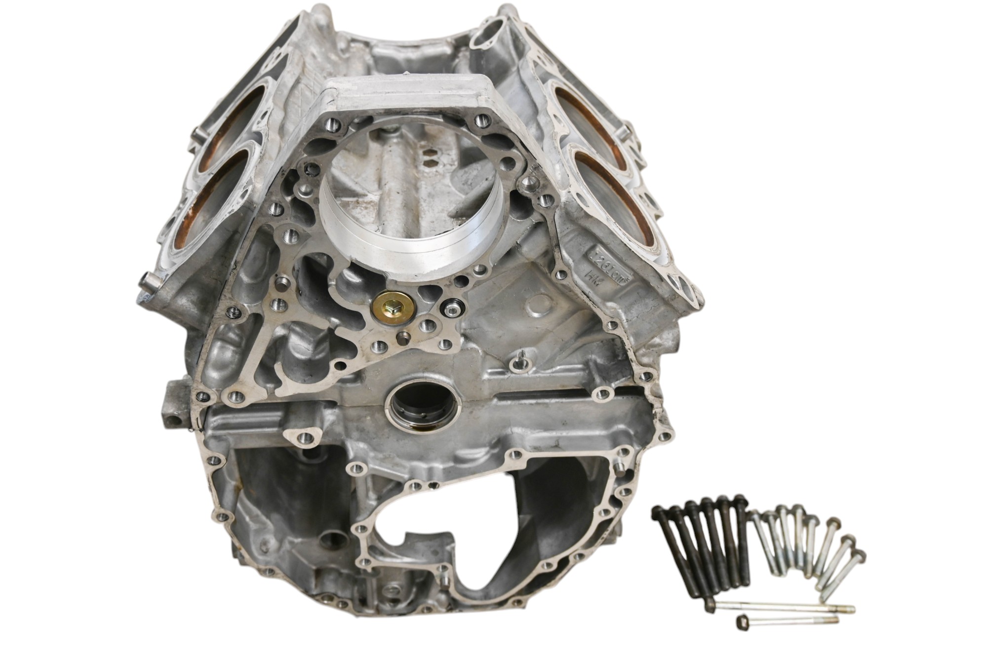 04 Honda ST1300 Crankcase Center Crank Case & Cylinders