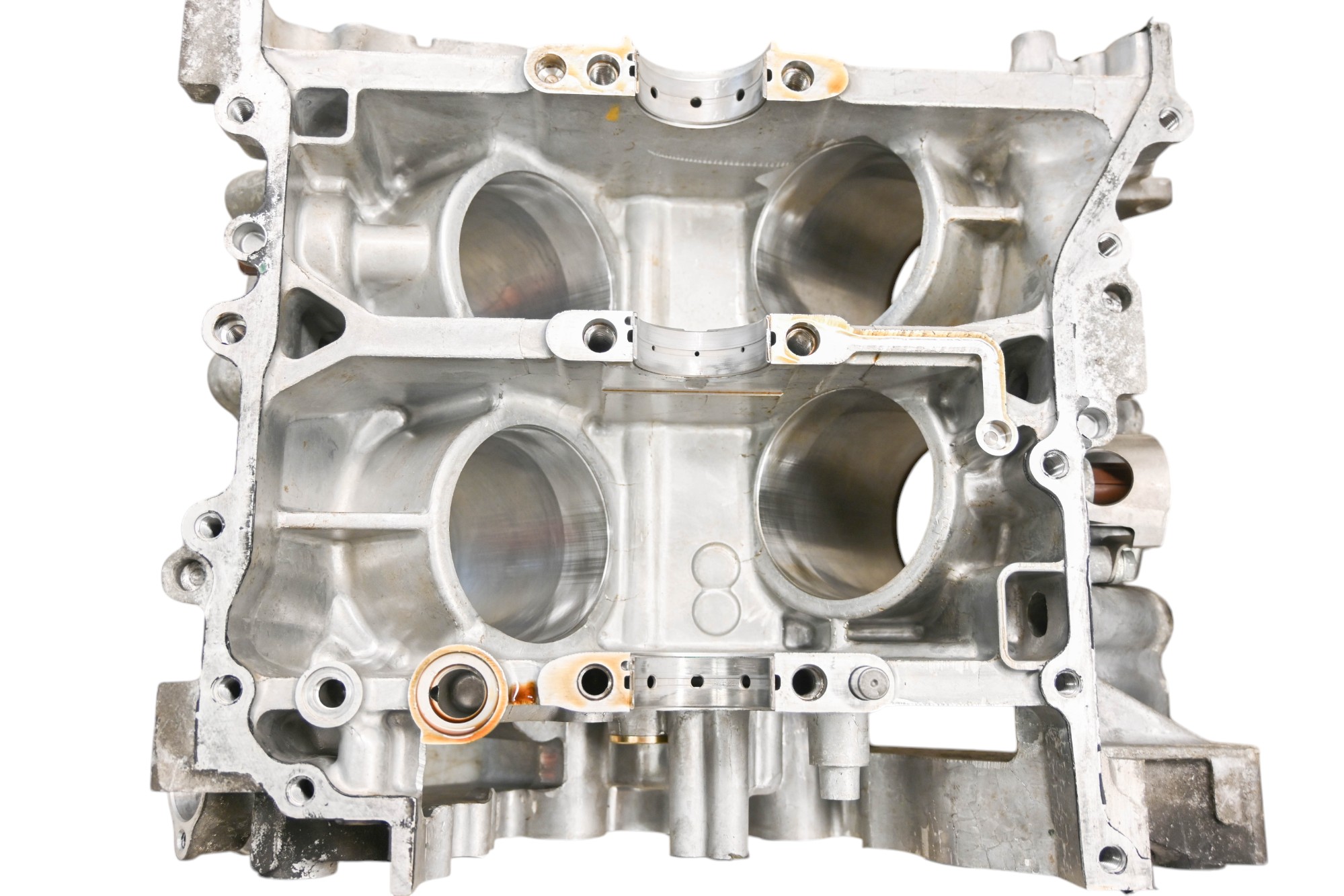 04 Honda ST1300 Crankcase Center Crank Case & Cylinders