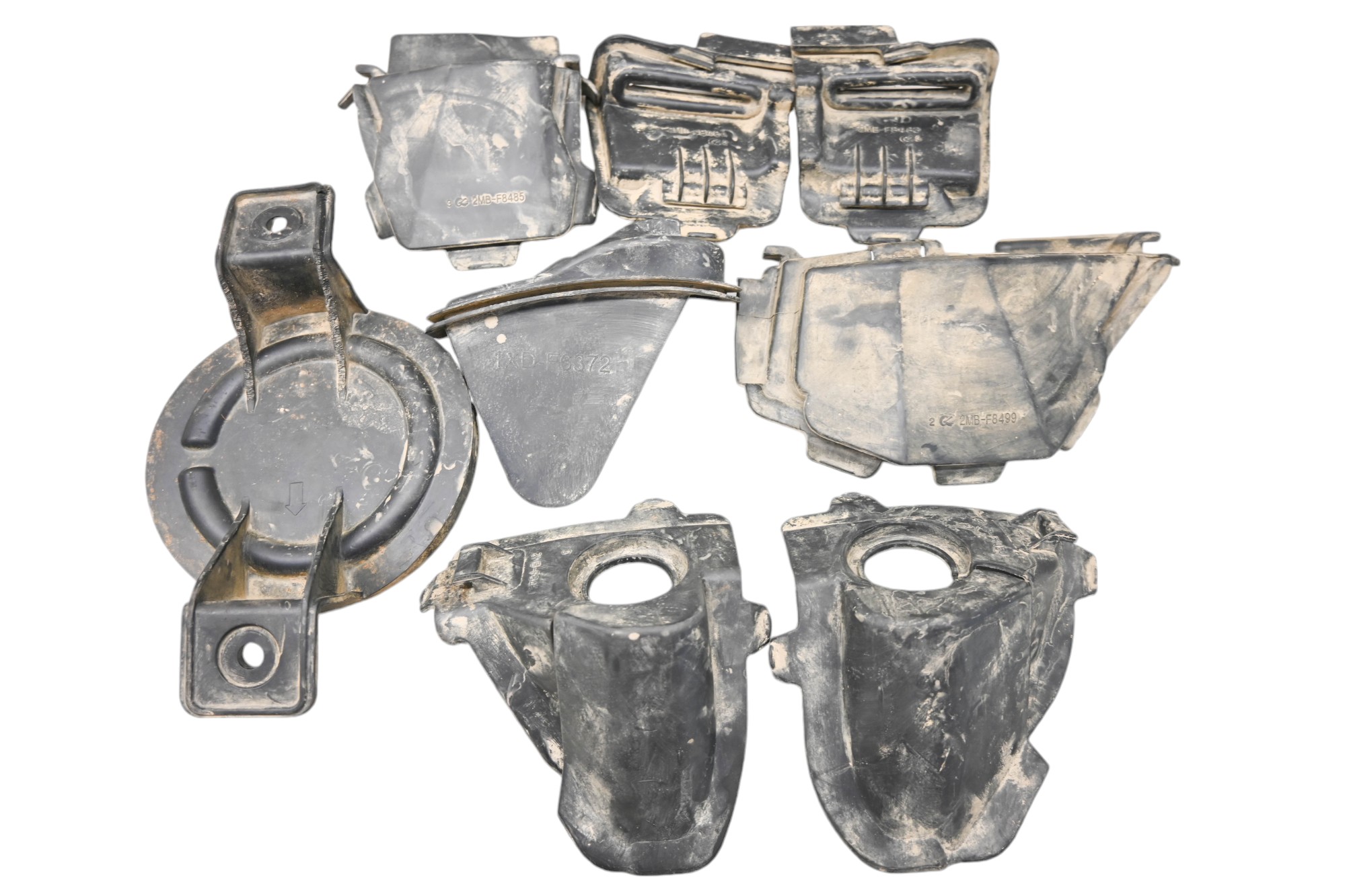 17 Yamaha Wolverine 700 EPS Hunter Interior Rubber Plate Covers YXE700