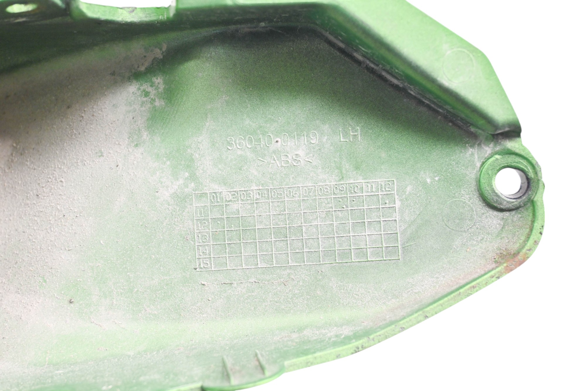 12 Kawasaki Ninja 650 Rear Left Side Tail Cover EX650