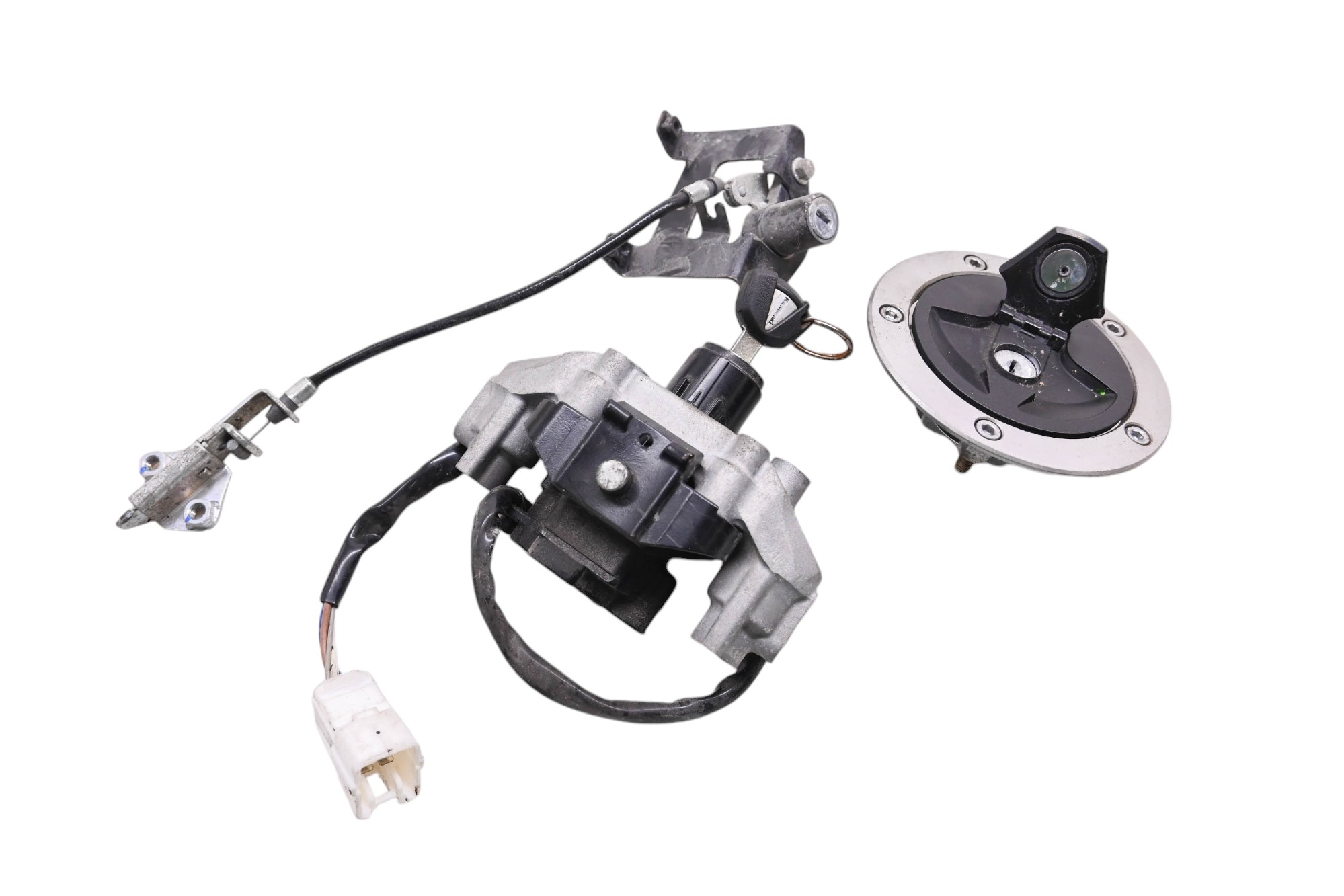 12 Kawasaki Ninja 650 Key Switch & Gas Cap Lock Set EX650