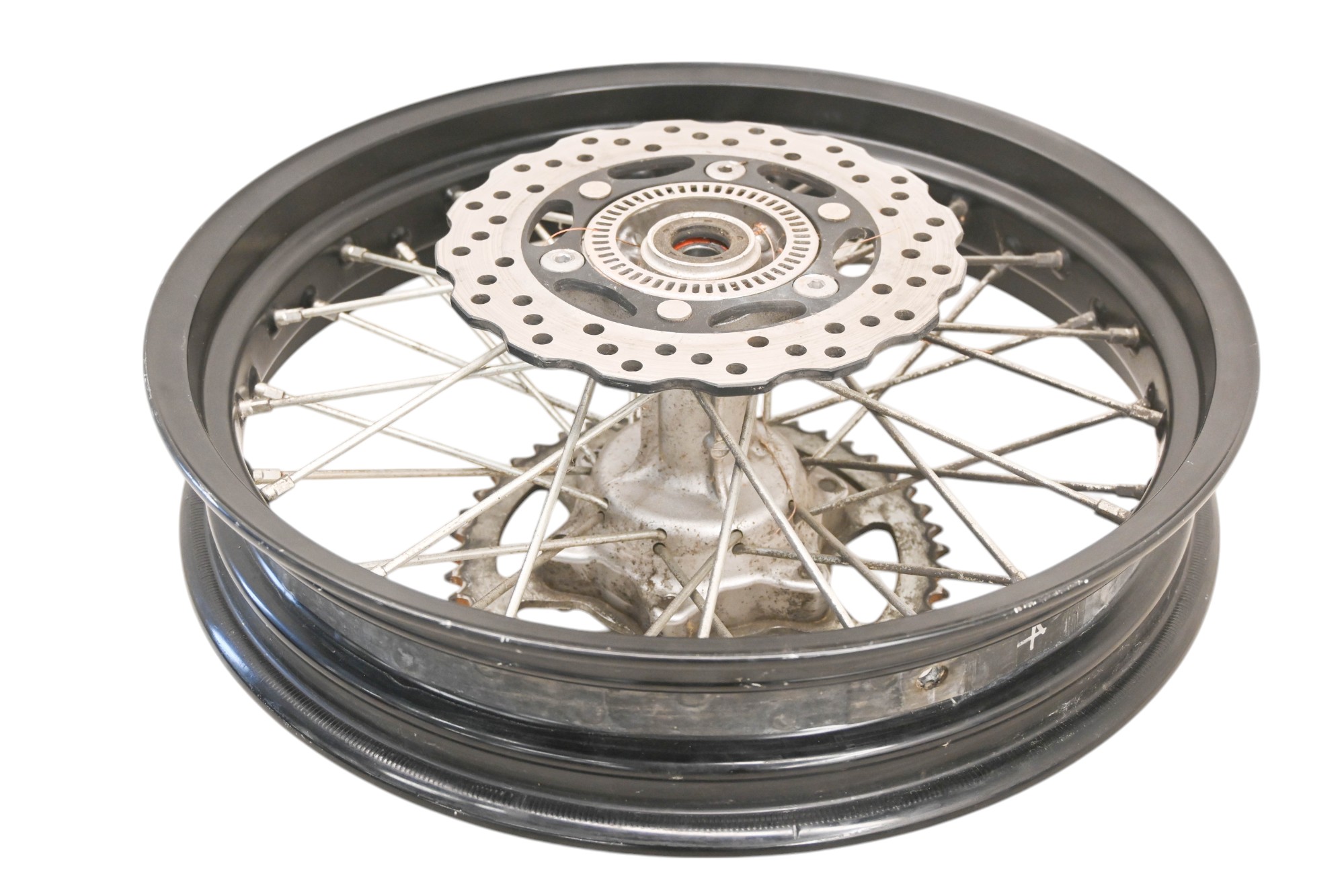 20 Kawasaki Versys-X 300 Rear Wheel Rim 3.00X17 & Rotor & Sprocket