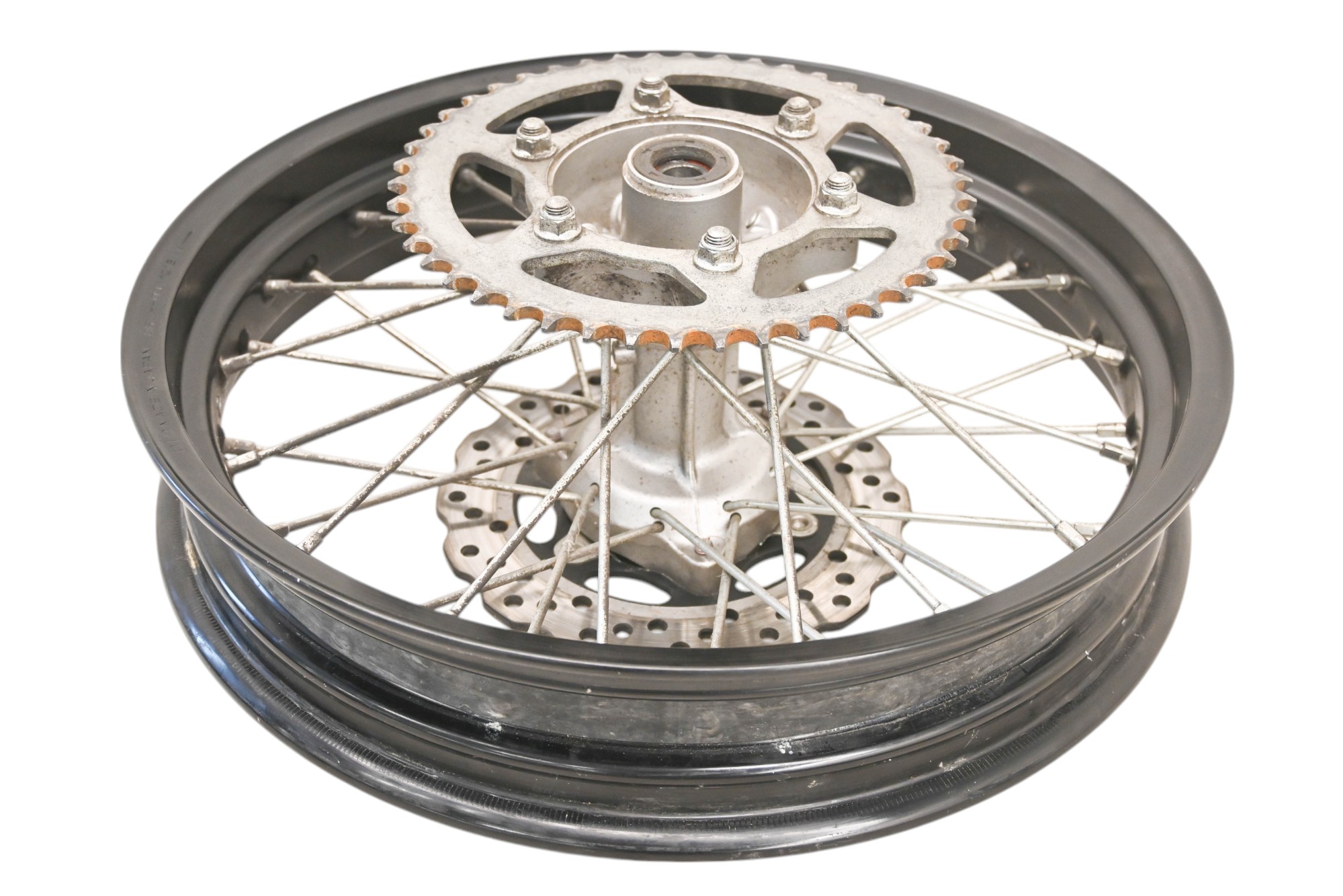 20 Kawasaki Versys-X 300 Rear Wheel Rim 3.00X17 & Rotor & Sprocket