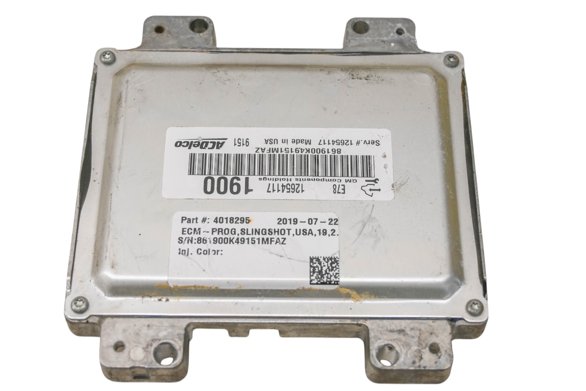 19 Polaris Slingshot SLR Electric Control Unit Ecu