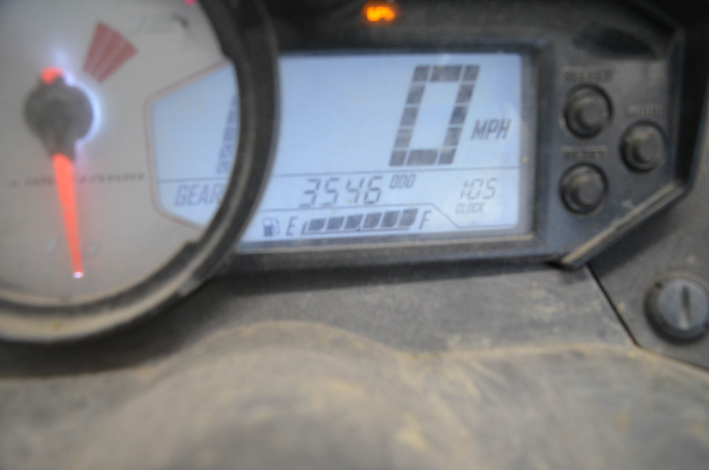 16 Yamaha YXZ1000R Speedometer Dash
