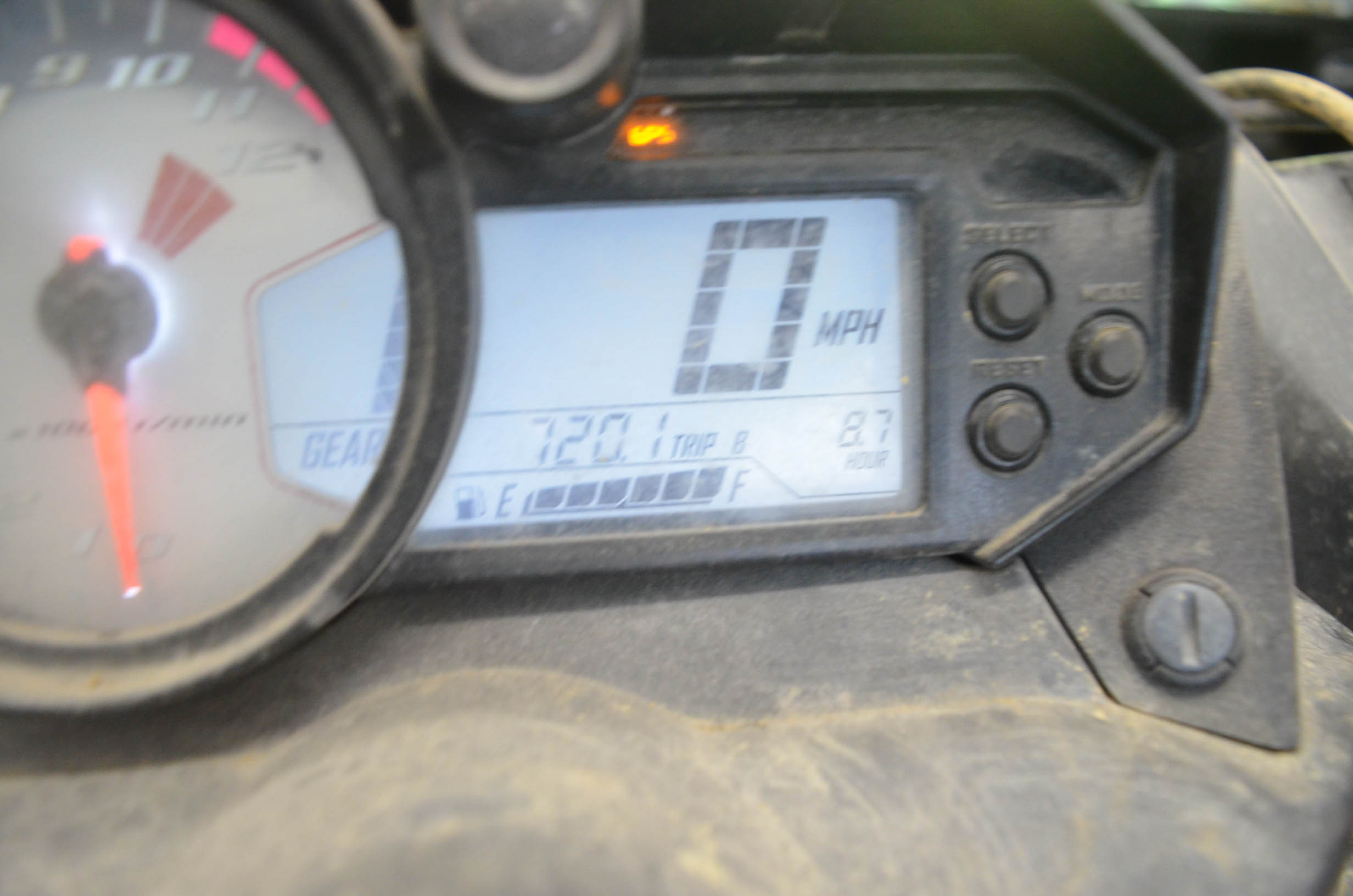 16 Yamaha YXZ1000R Speedometer Dash