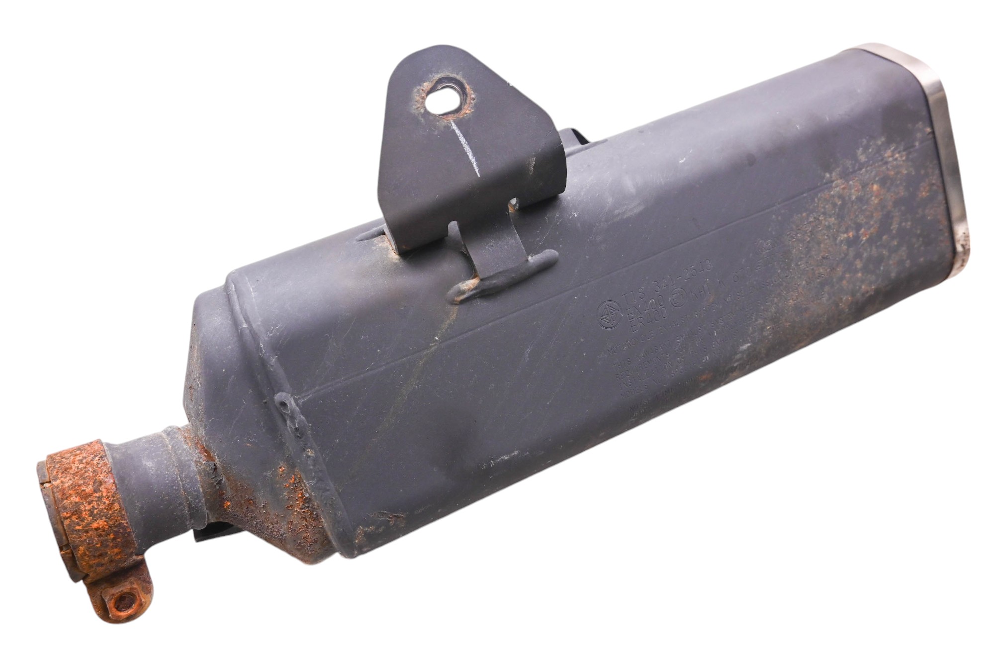 22 Kawasaki Ninja 400 Muffler Exhaust Pipe EX400