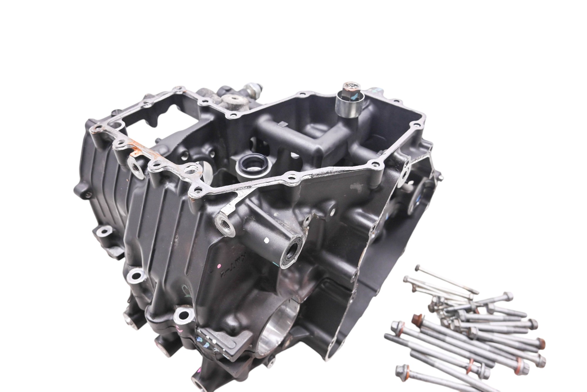 22 Kawasaki Ninja 400 Crankcase Center Crank Case EX400