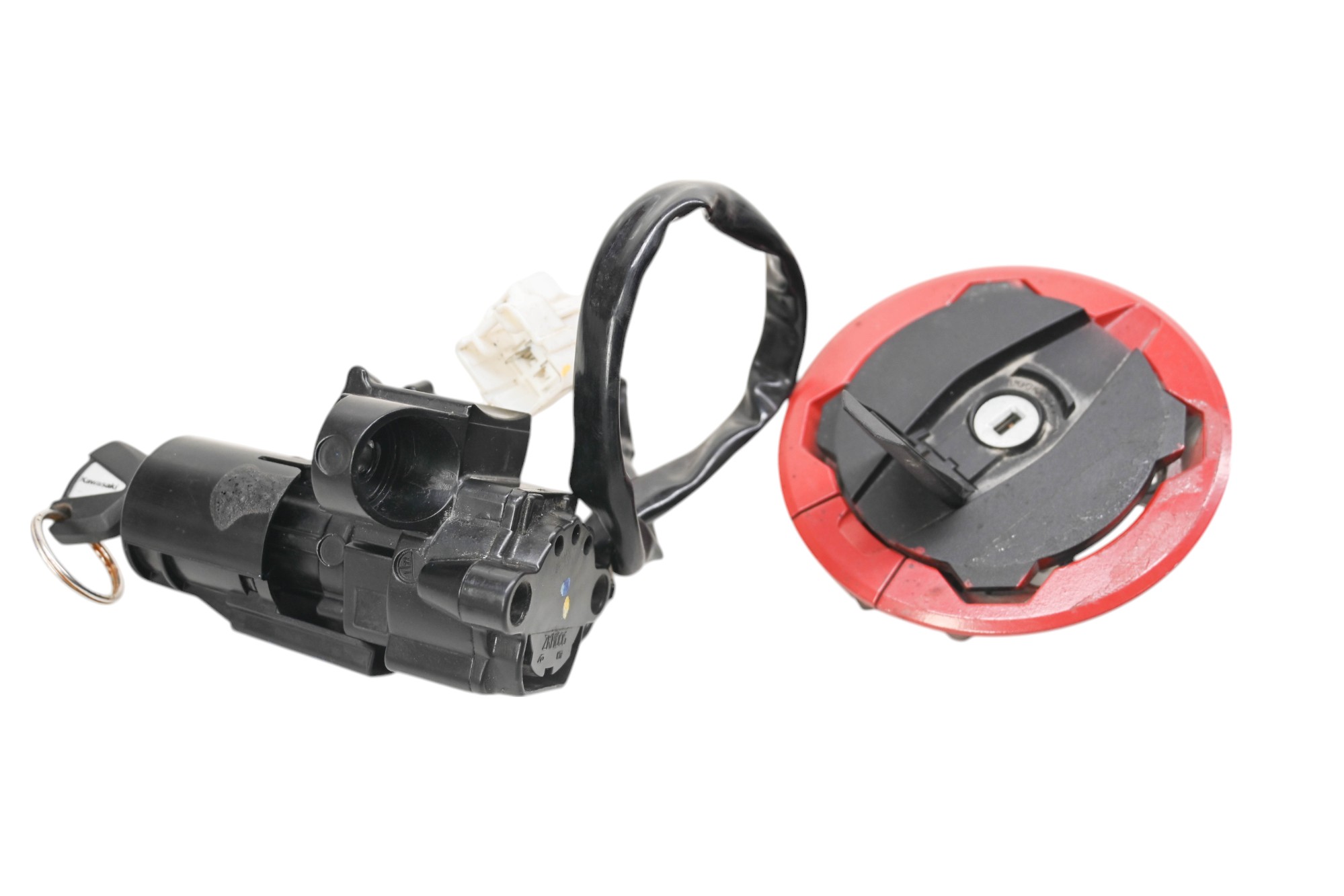 23 Kawasaki Ninja 400 Key Switch & Gas Cap EX400